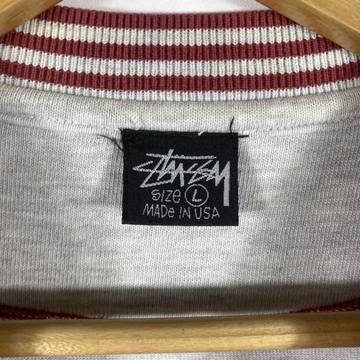 Stussy Vintage 80' 90's STUSSY Irie Vibrations Tee Shirt Size US L / EU 52-54 / 3 - 7 Thumbnail