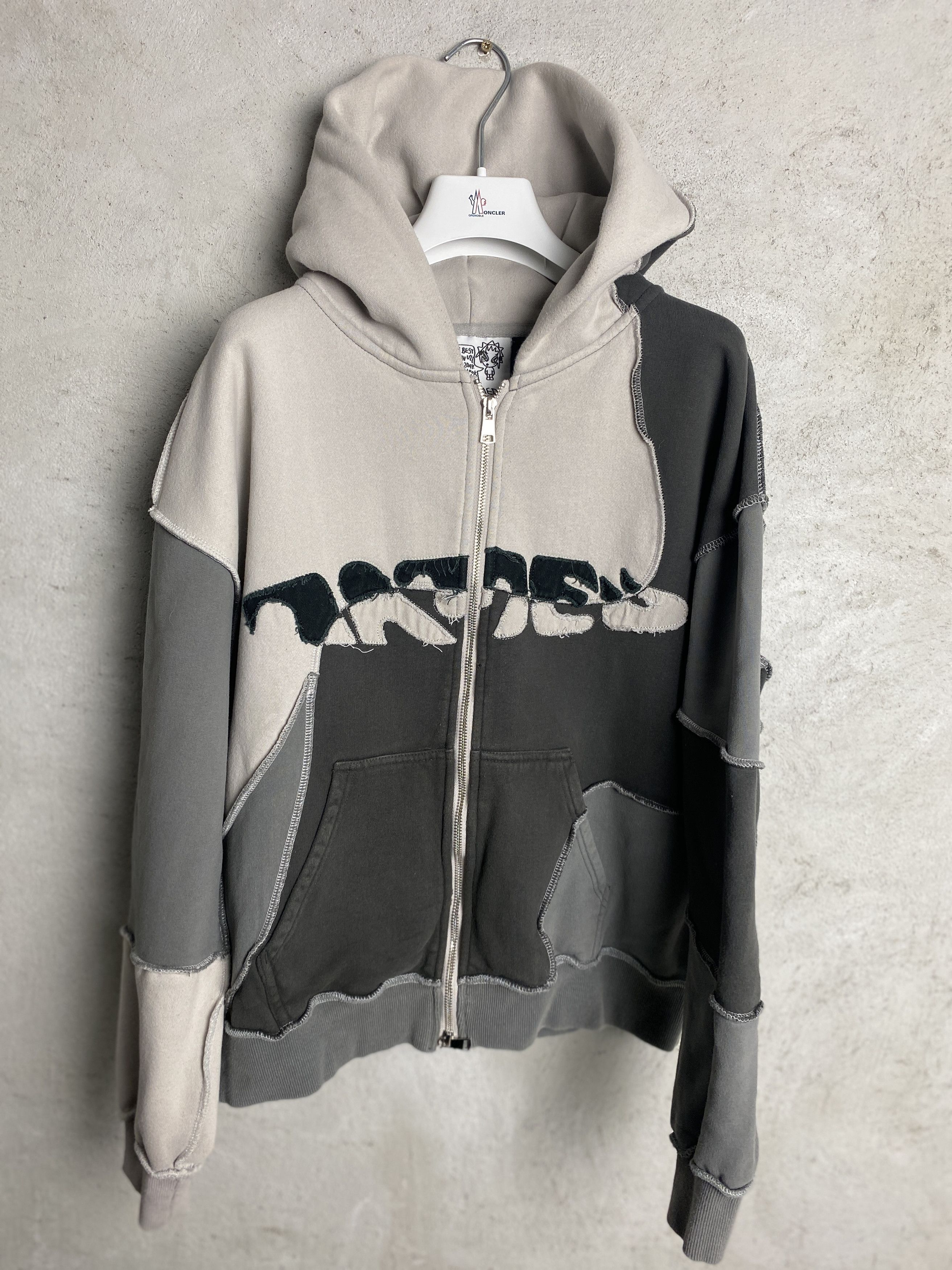 Named Collective Named Collective patchwork zip-up hoodie Size US M / EU 48-50 / 2 - 1 Thumbnail
