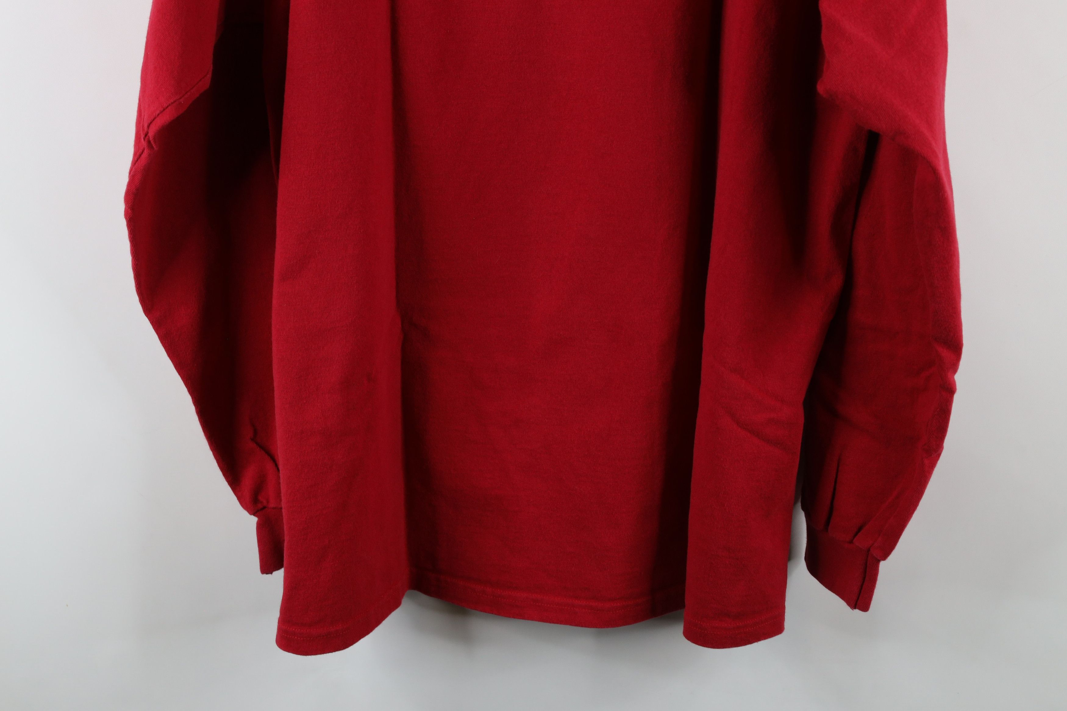 Vintage Vintage 90s Streetwear Heavyweight Turtleneck T-Shirt USA Size US XL / EU 56 / 4 - 10 Thumbnail