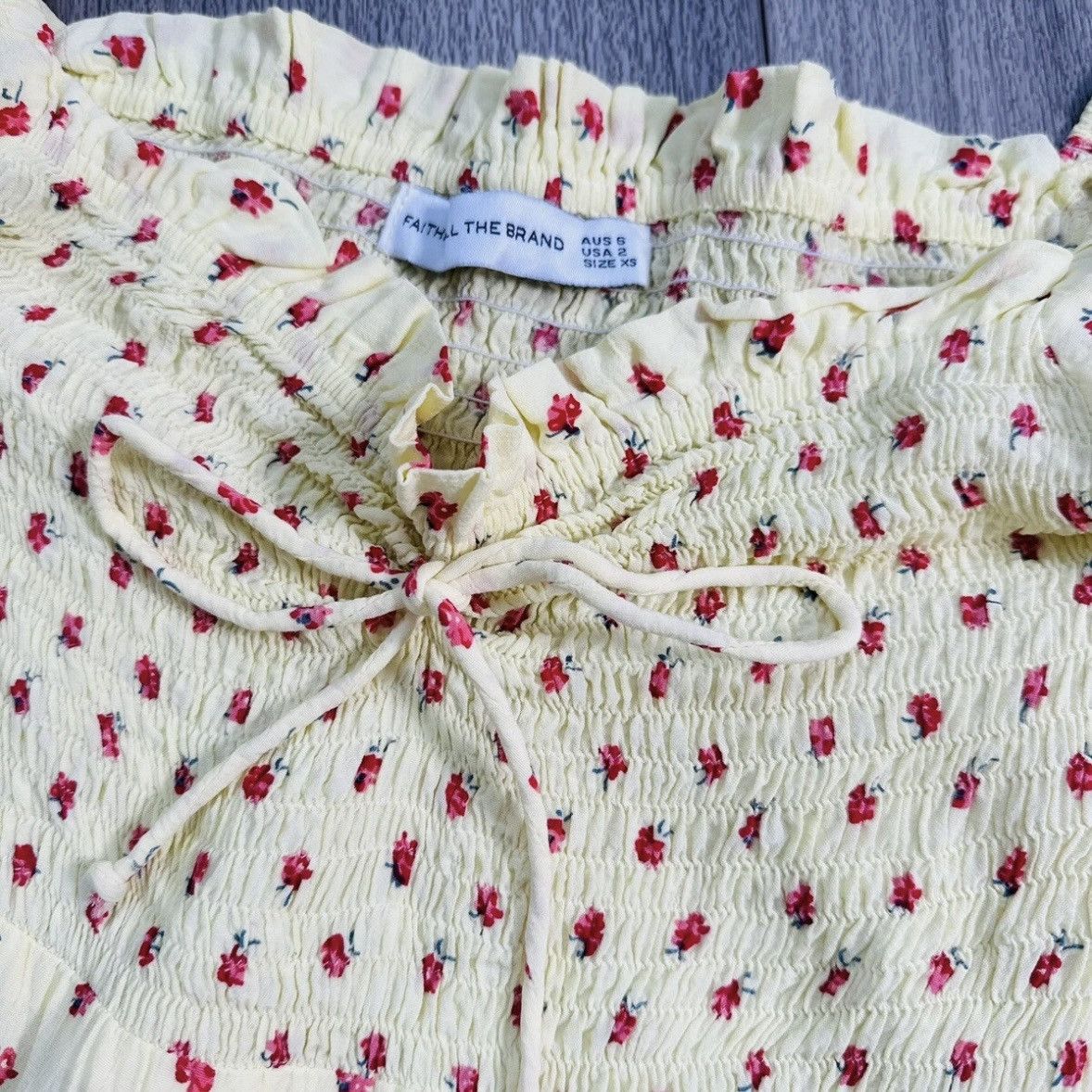 FAITHFULL Faithful the Brand Sage Mini Dress Size XS / US 0-2 / IT 36-38 - 11 Thumbnail