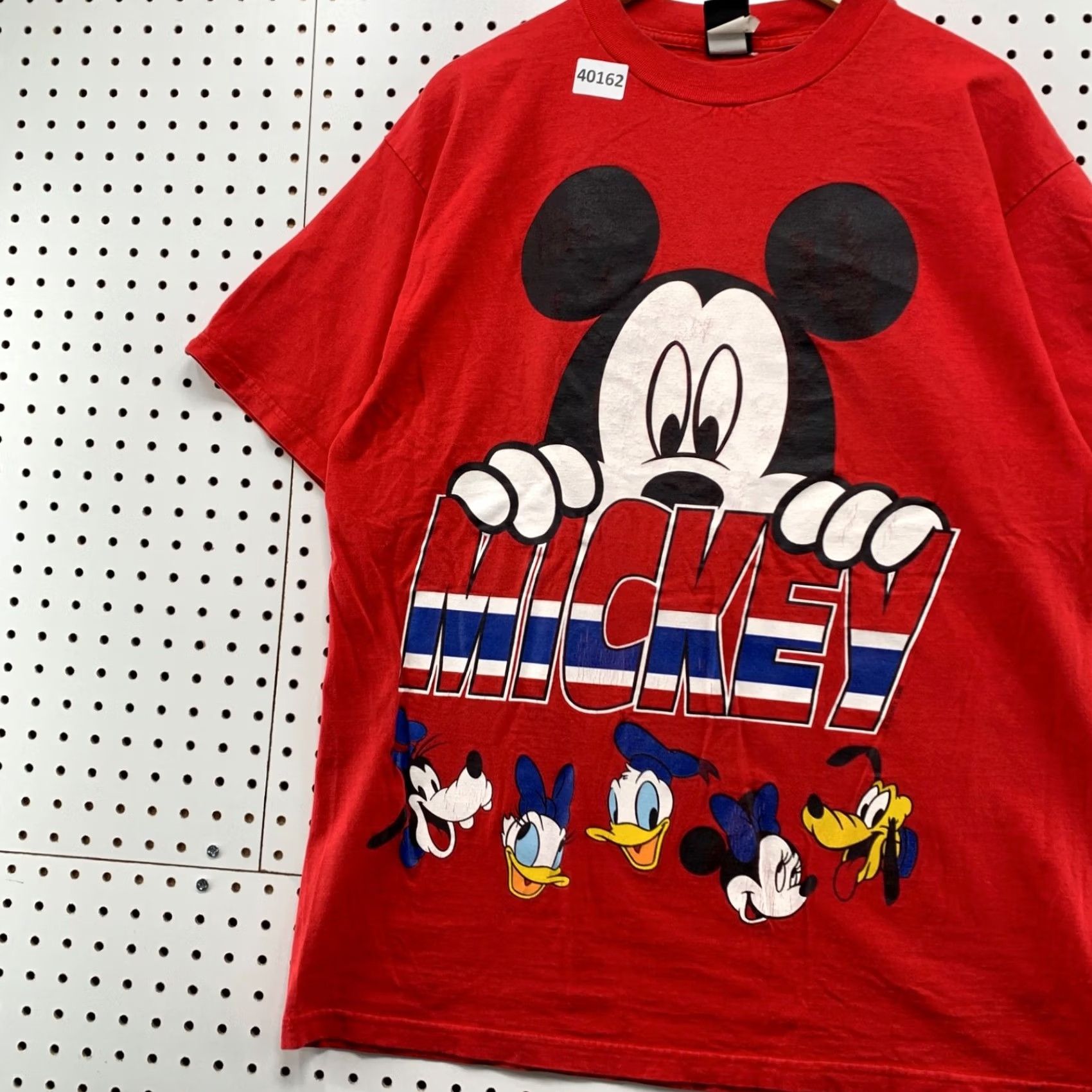 Mickey Unlimited VINTAGE Mickey Unlimited Shirt Mens Large Red 90s Cartoon Crew Neck Short Sleeve Jerry Leigh 22x30.5 Size US M / EU 48-50 / 2 - 5 Thumbnail