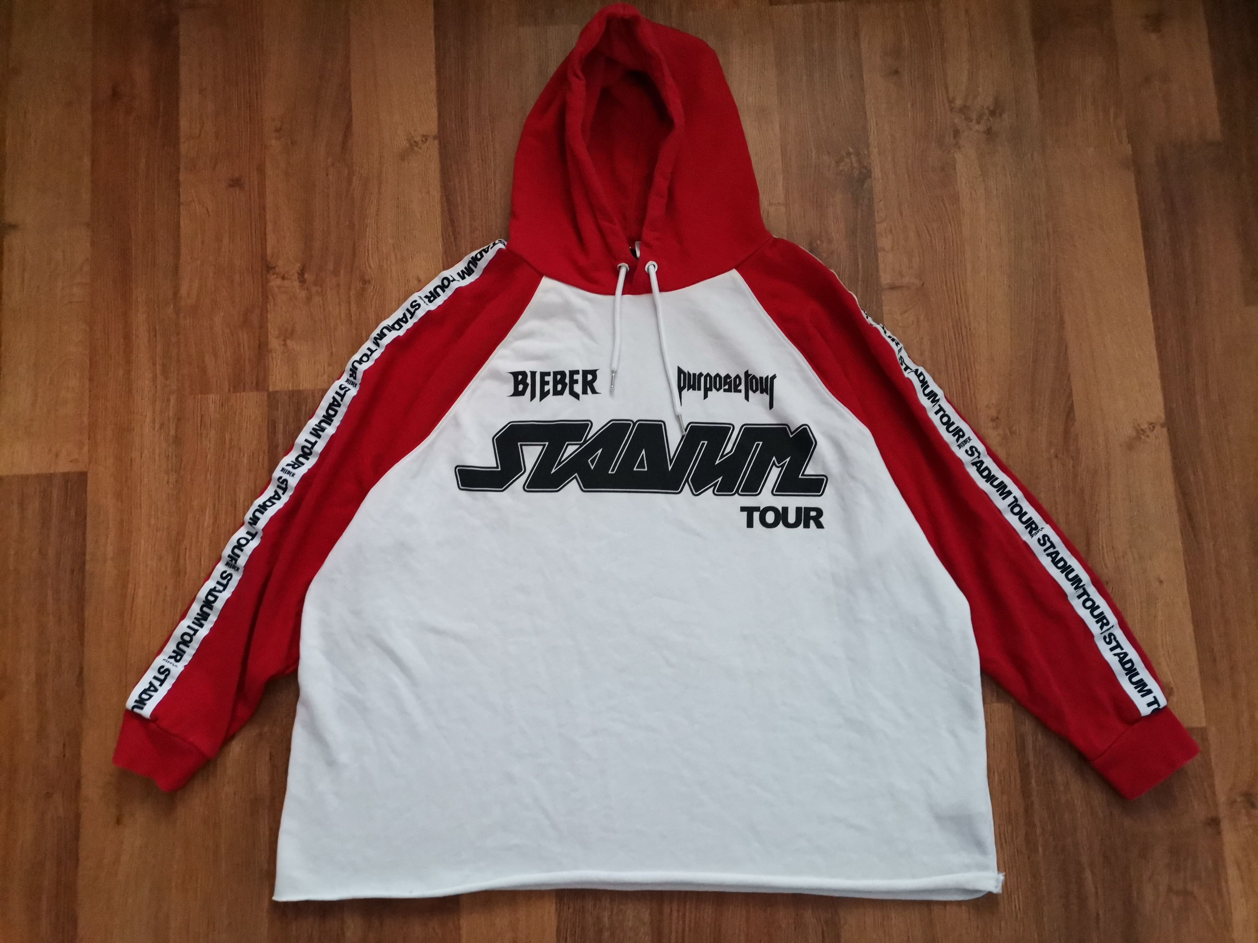 Justin Bieber H&M x Justin Bieber 2018 Stadium Tour Oversized Hoodie Size US XL / EU 56 / 4 - 1 Thumbnail