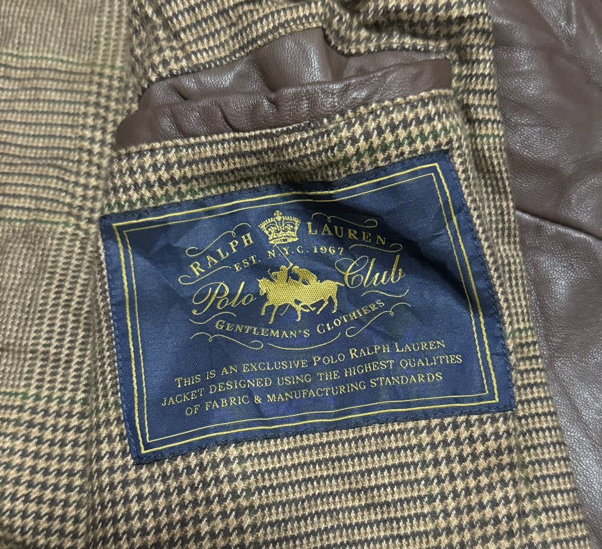 Polo Ralph Lauren × Vintage VINTAGE POLO RL LEATHER JACKET JAPAN Size US M / EU 48-50 / 2 - 6 Thumbnail
