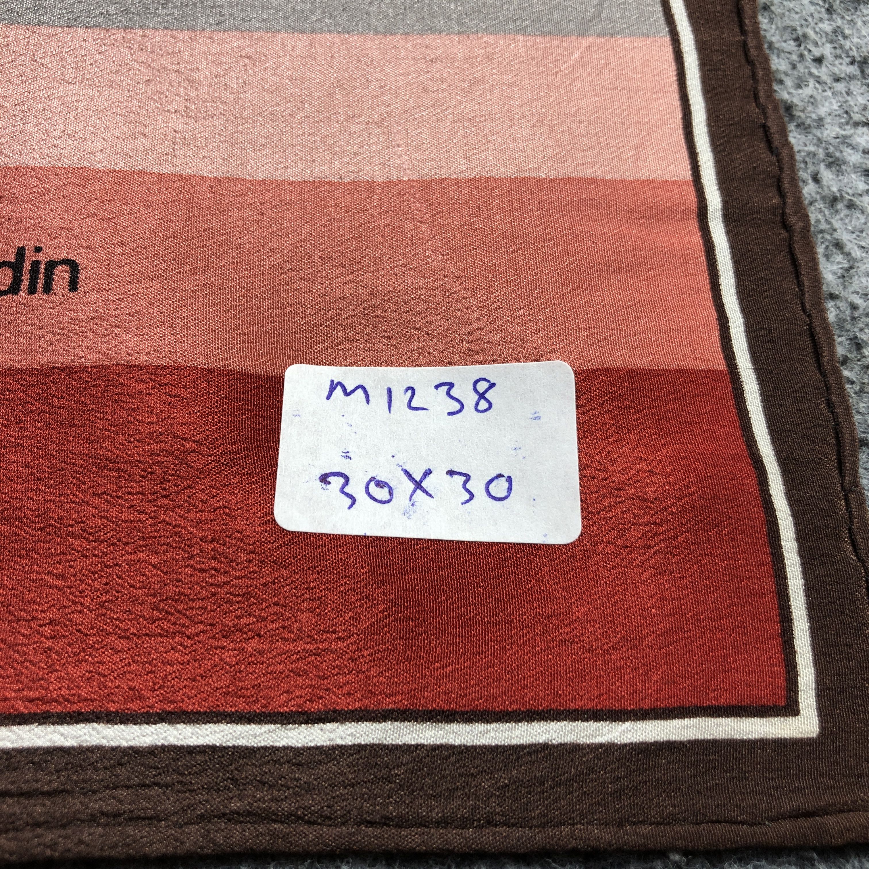 Pierre Cardin Pierre Cardin Silk Scarf M1238 Size ONE SIZE - 10 Thumbnail