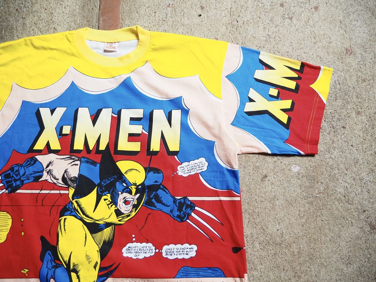 Other Vintage 90s Wolverine Bootleg Tshirt, AOP, Tiny & Ton, XL Size US XL / EU 56 / 4 - 2 Thumbnail