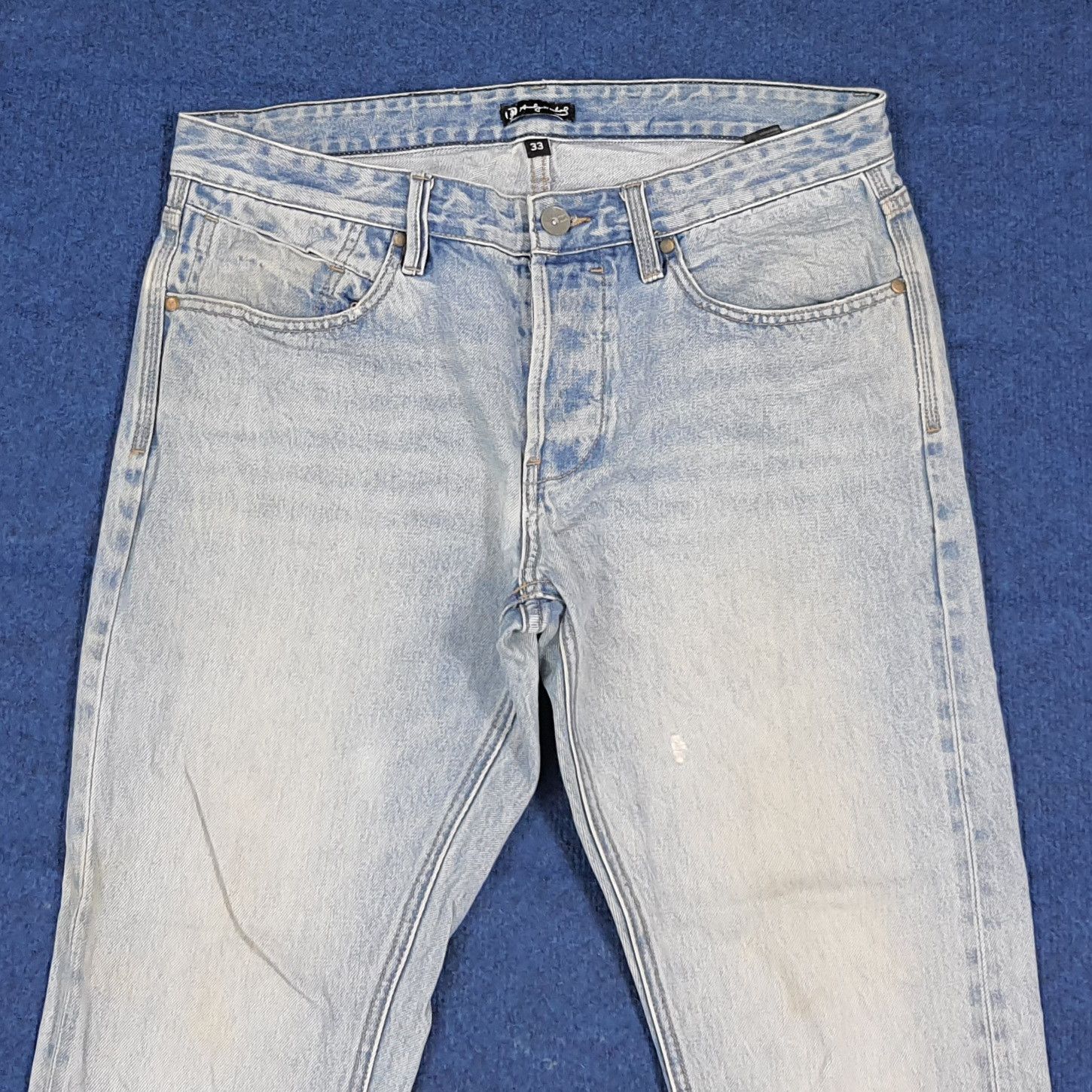 Andy Warhol Vintage Andy Warhol x Billabong Distressed Selvedge C280N9 Size US 35 - 2 Thumbnail