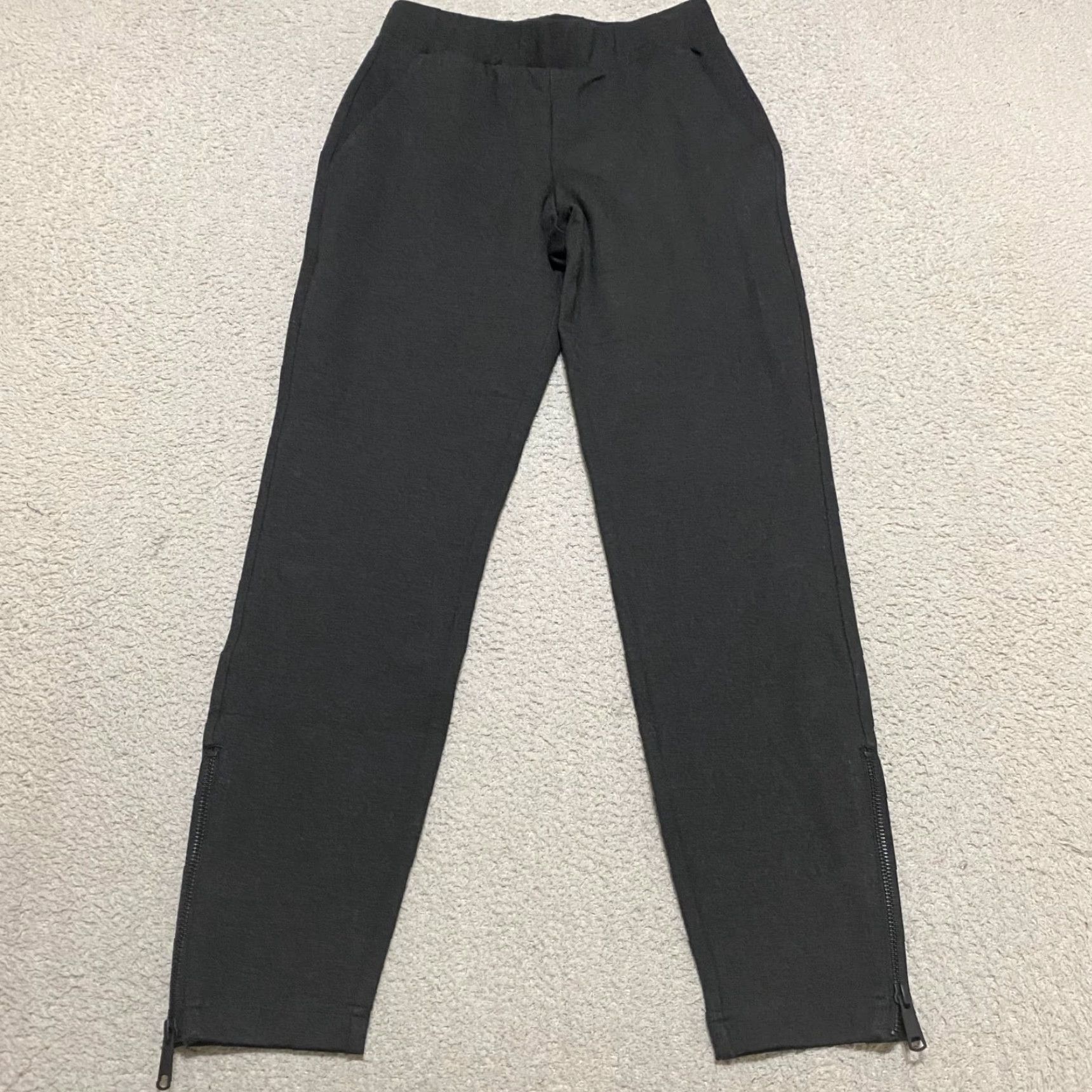 Vintage Universal Standard Pants MorO Ponte Skinny Gray 3XS US 4 Women's Pocket Flat Front Inseam 26 in Spring Fall Dress Pants Mens Womens Boys Girls Size 27" / US 4 / IT 40 - 2 Thumbnail