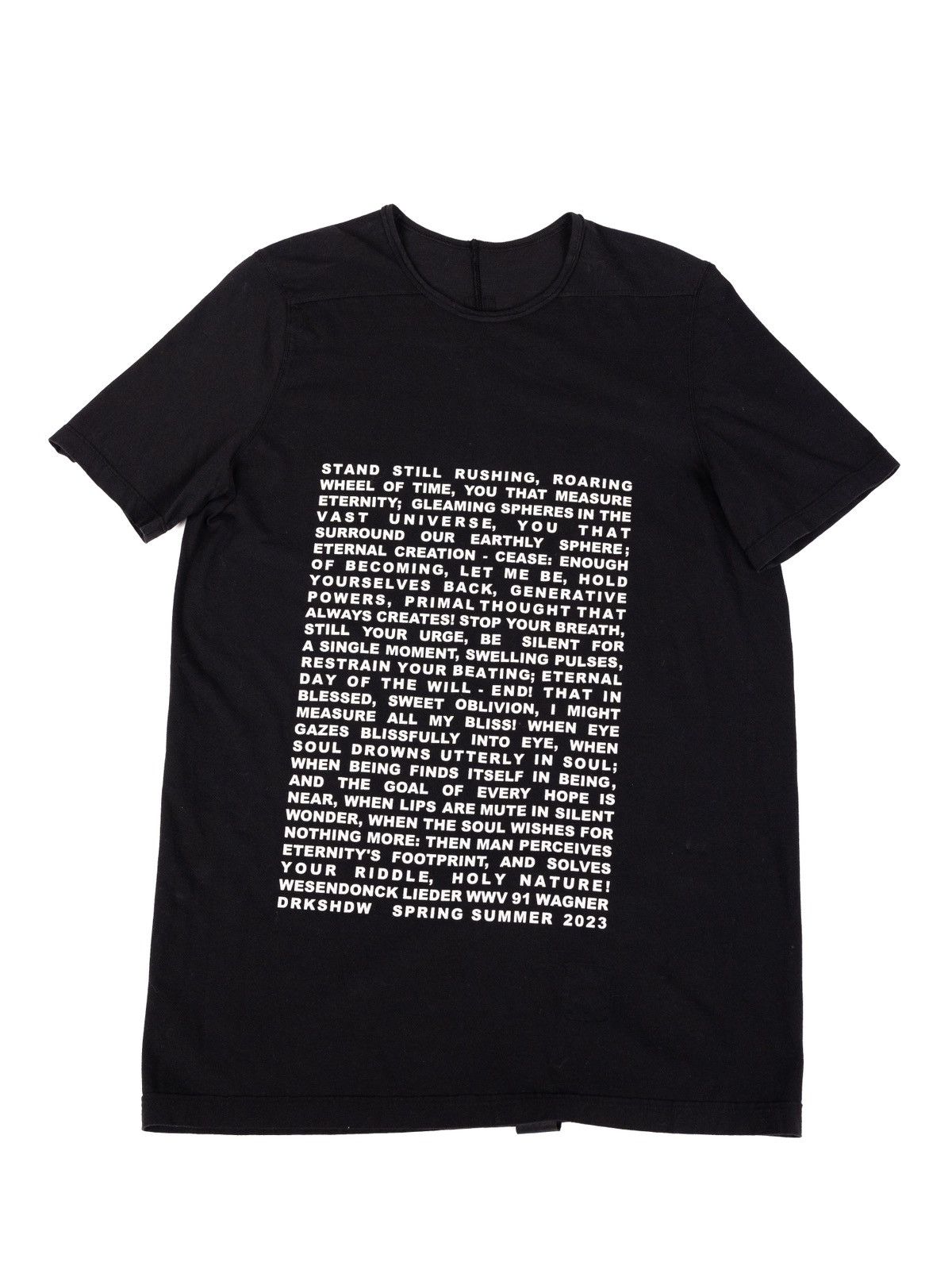 Rick Owens DRKSHDW Script Tee