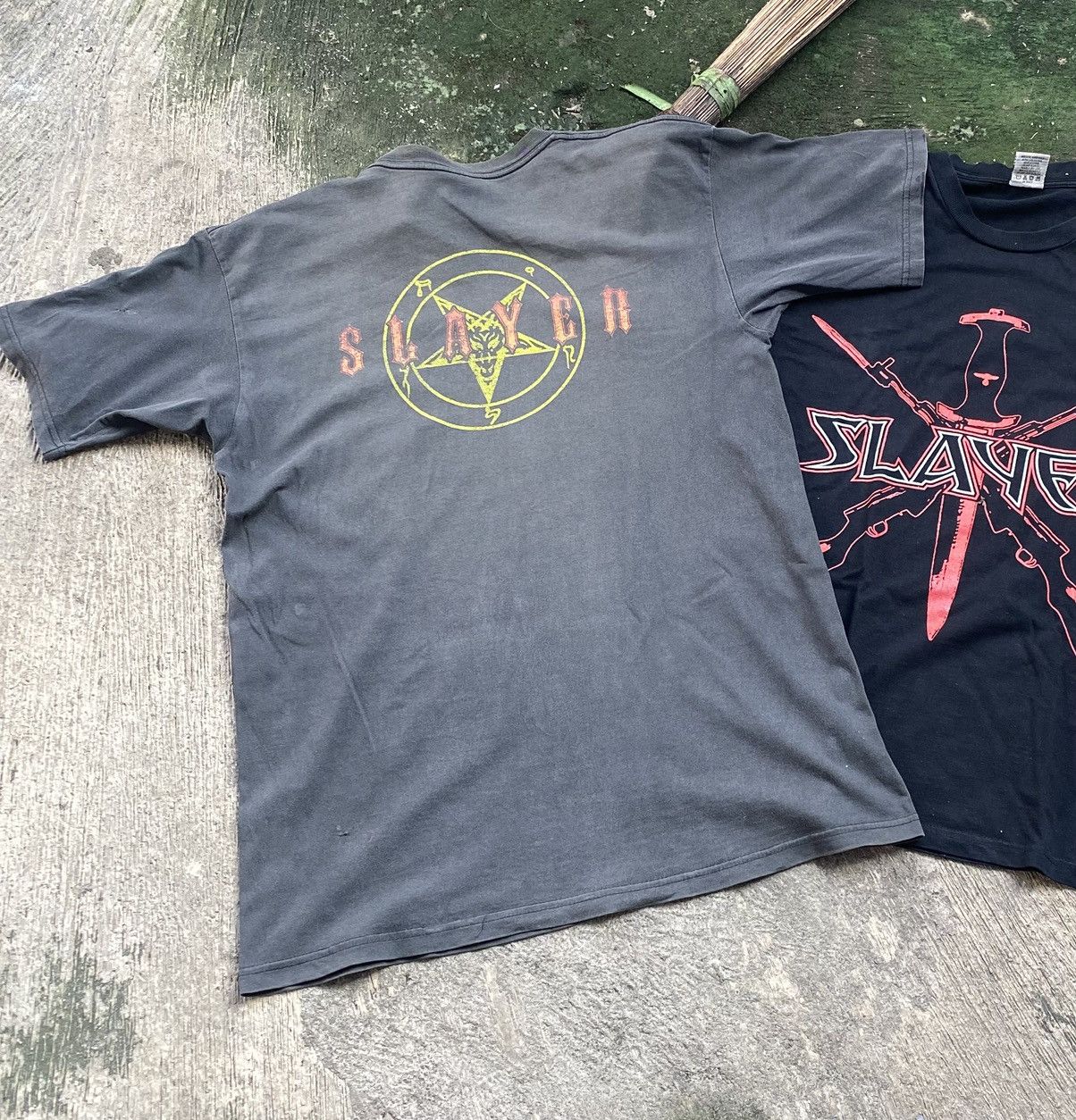 Band Tees Vintage Rare Slayer 2003 Album Tour Thrash Metal Band Size US L / EU 52-54 / 3 - 7 Thumbnail