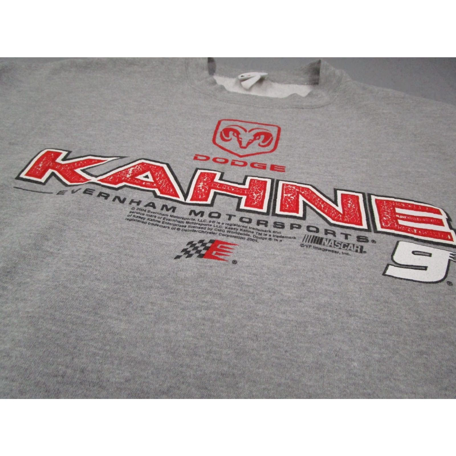Chase Authentics VINTAGE Chase Authentics Sweatshirt Men XL Gray Dodge Kahne Racing 2004 Size US XL / EU 56 / 4 - 2 Thumbnail