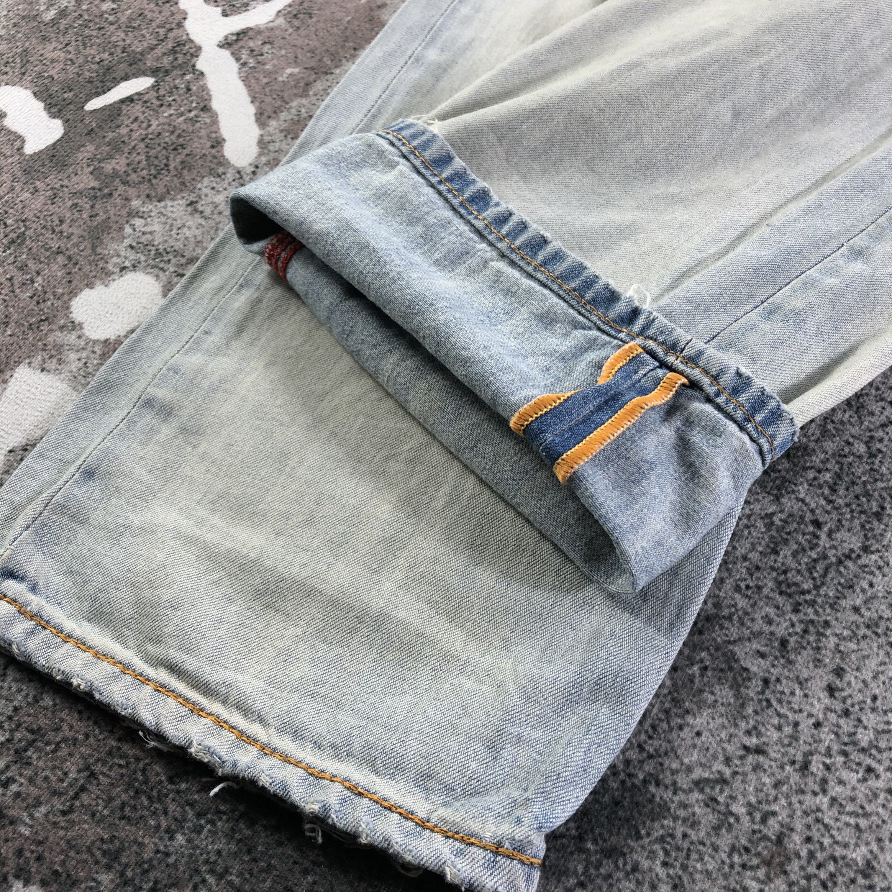 Diesel Diesel Jeans Faded Blue Denim KJ2467 Size US 30 / EU 46 - 7 Thumbnail