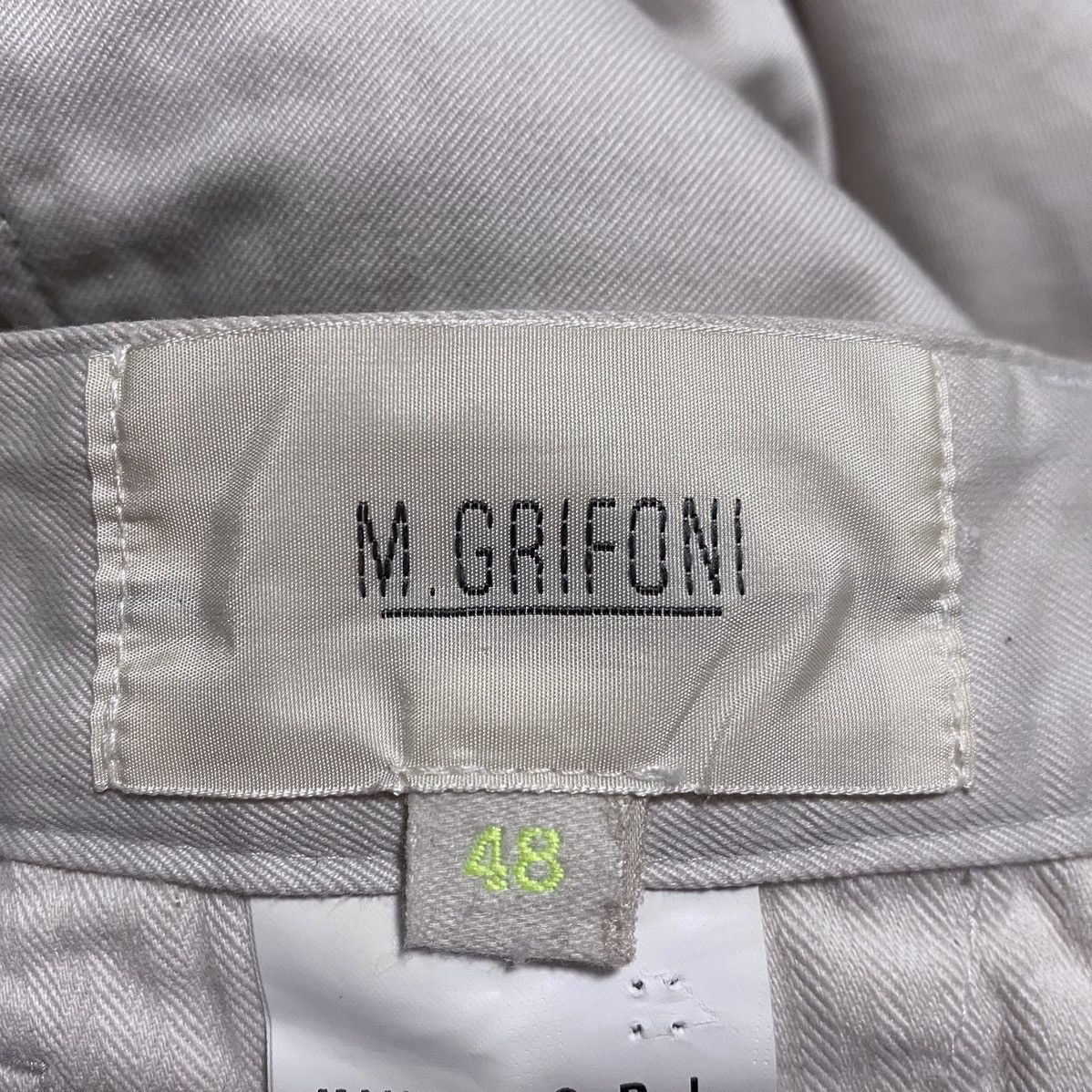 Grifoni Mauro Grifoni Beige Cotton Chino Casual Pants Trousers Jeans Size US 32 / EU 48 - 14 Thumbnail