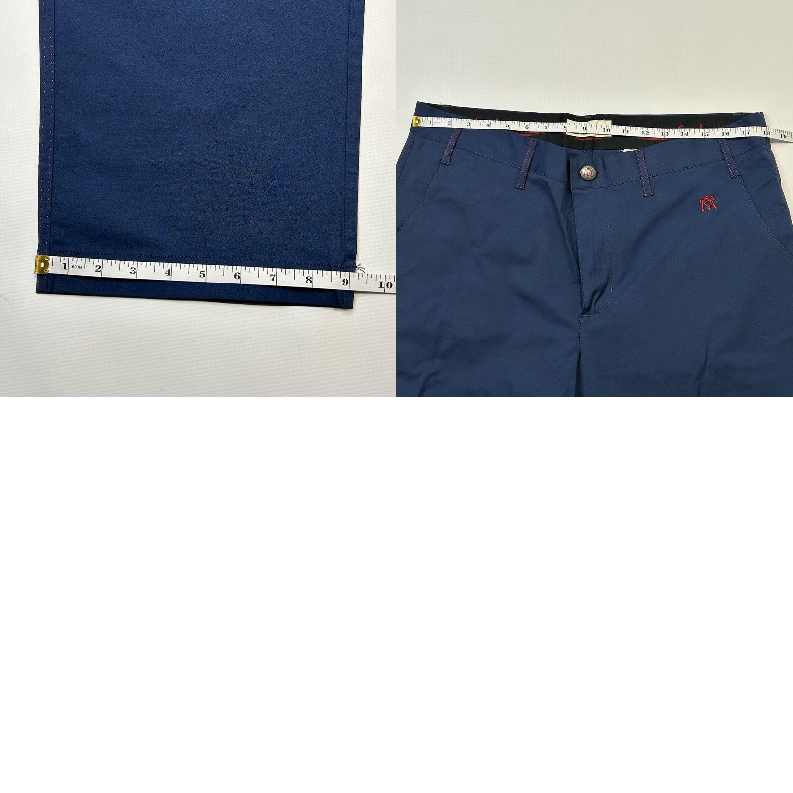 Vintage Lesmart Men’s Golf Chino Pants 38x32 Blue Red Stretch Relaxed Straight Shirt Adult Regular Size US 38 / EU 54 - 9 Thumbnail