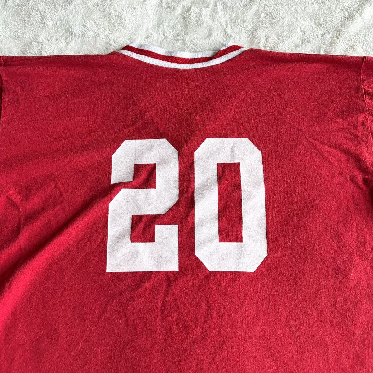 Other Vintage Baseball Jersey Shirt Mens XL Red Flame Washington Size US XL / EU 56 / 4 - 6 Thumbnail