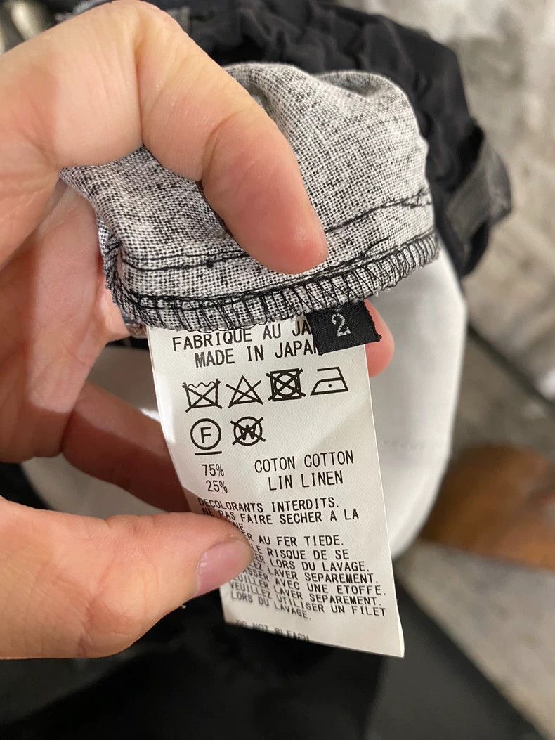 Yohji Yamamoto Yohji Yamamoto Y's two-tone patchwork casual mid-length pan Size US 32 / EU 48 - 7 Thumbnail