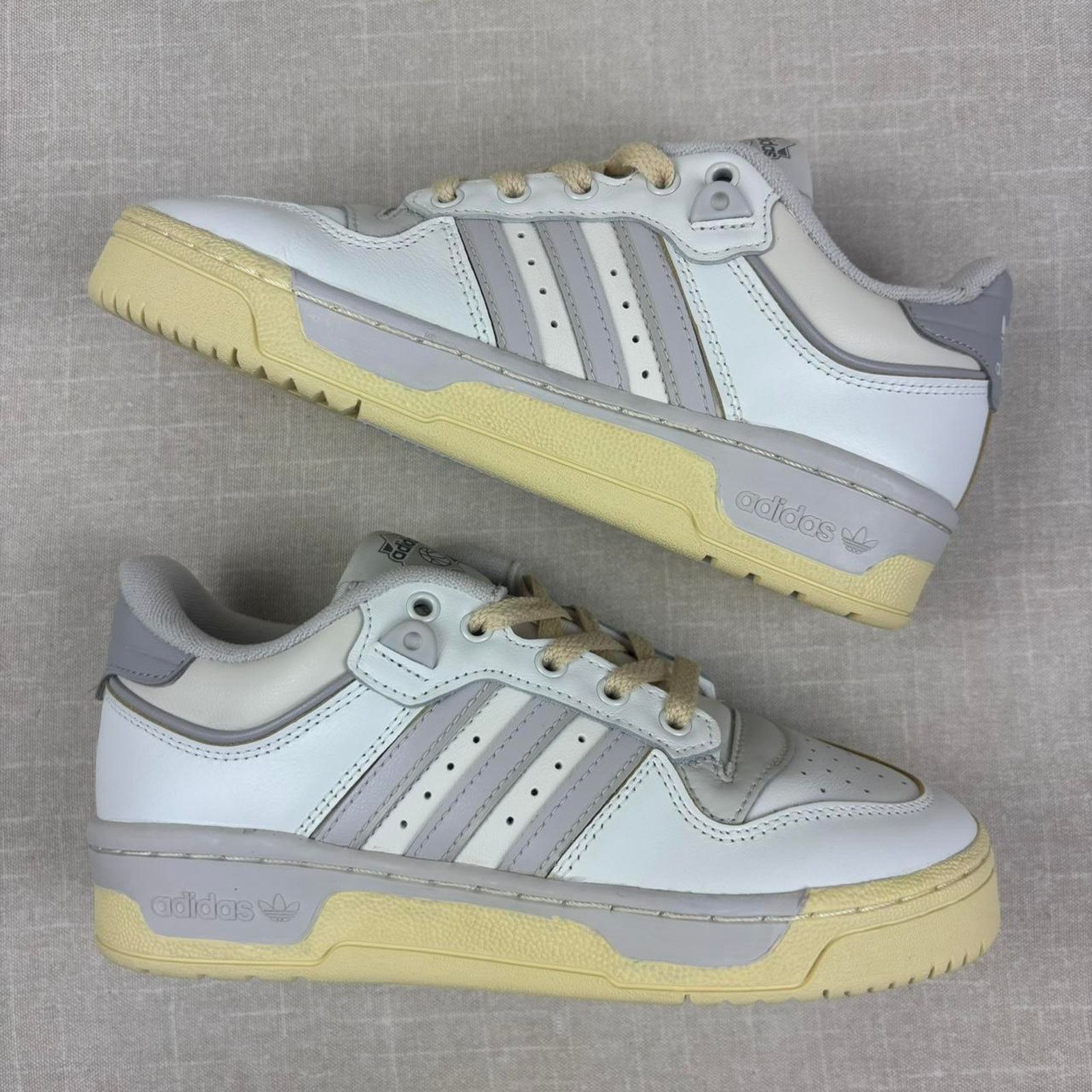 Adidas 🪨 2022 adidas Rivalry Low 86 “Core White Grey” 5.5W Size US 5.5 / IT 35.5 - 2 Thumbnail