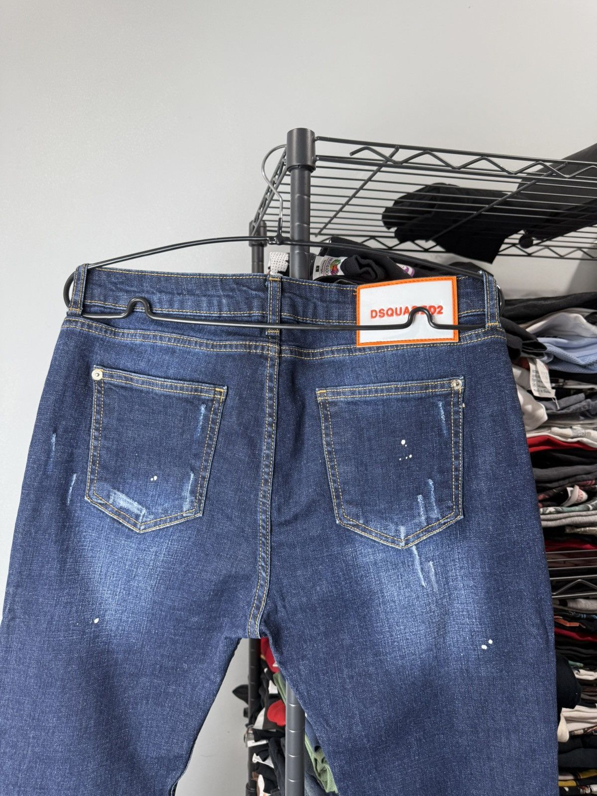 Dsquared2 Distressed Dsquared2 Designer Denim Skinny Pants Luxury Size US 30 / EU 46 - 7 Thumbnail