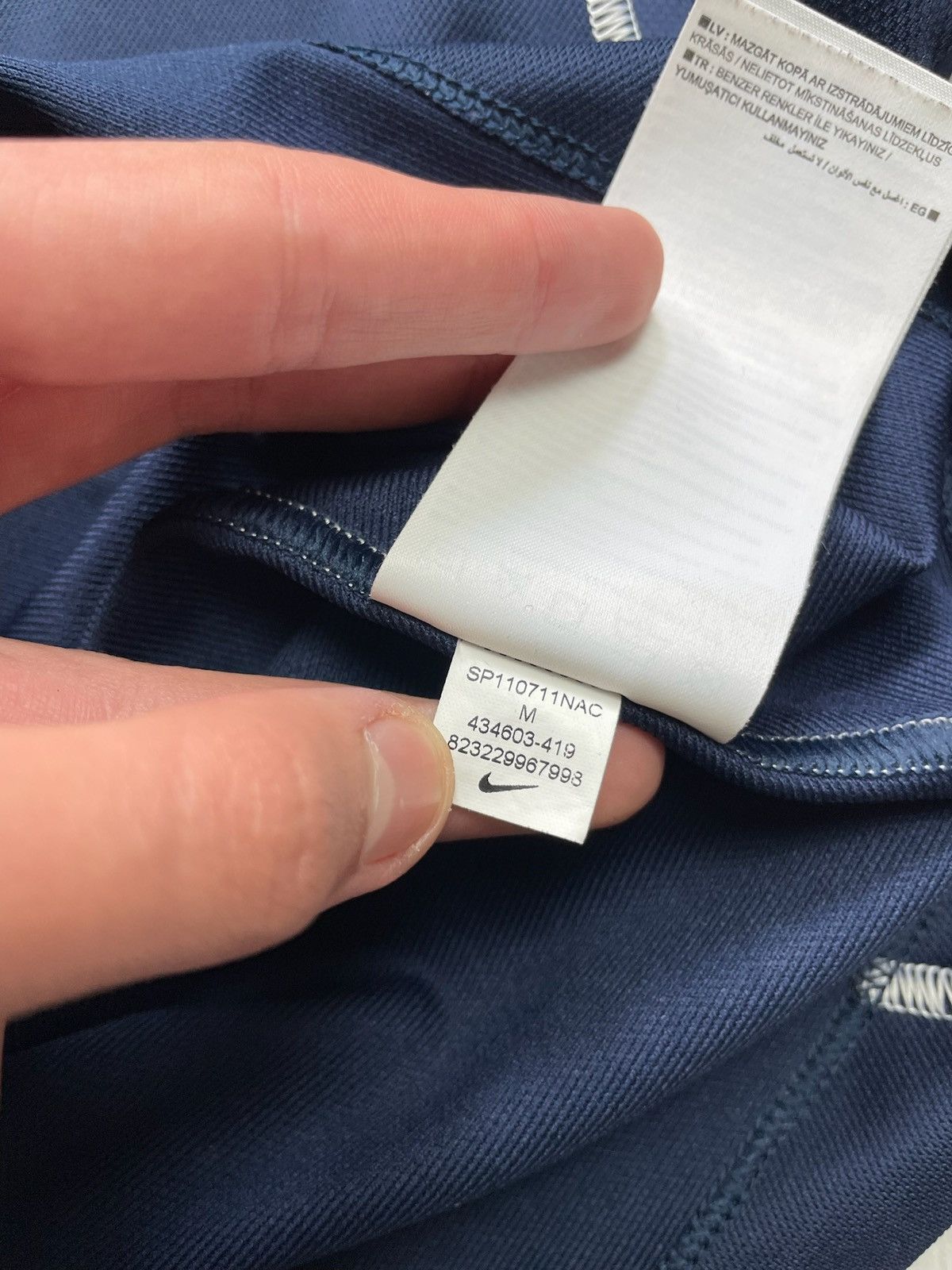 Nike × Vintage Vintage Nike polo golf size M logo line Size US M / EU 48-50 / 2 - 5 Thumbnail
