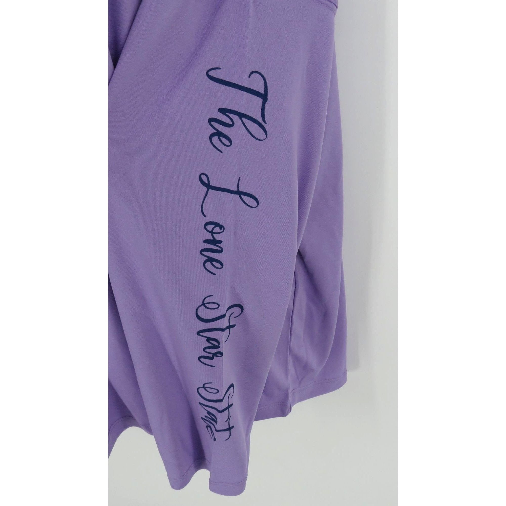 Other Texas Graphic Long Sleeve Shirt Purple The Lone Star State X Size XL / US 12-14 / IT 48-50 - 3 Thumbnail