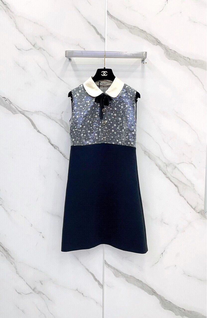Miu Miu miu miu star sequined dress Size US 36 / EU 52 - 1 Thumbnail