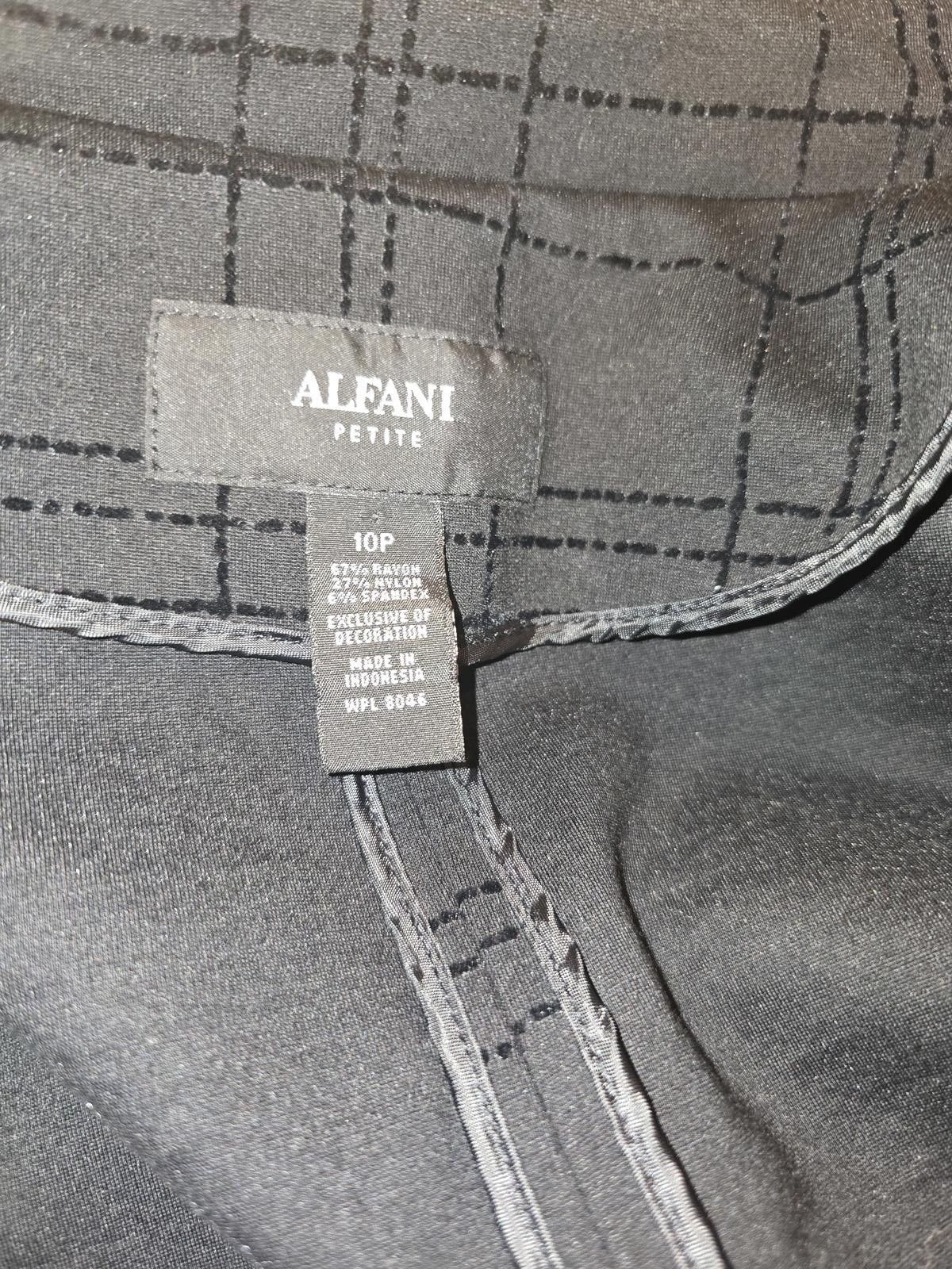 Alfani Alfani Plaid Topper Jacket, Created for Macy's Size L / US 10 / IT 46 - 4 Thumbnail