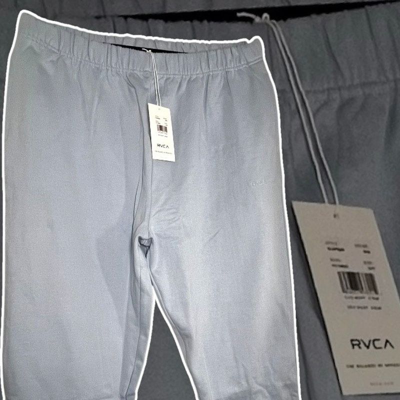 RVCA •NWT• RVCA PTC Sweat Pants in light Blue • Women’s XL Size 37" - 10 Thumbnail
