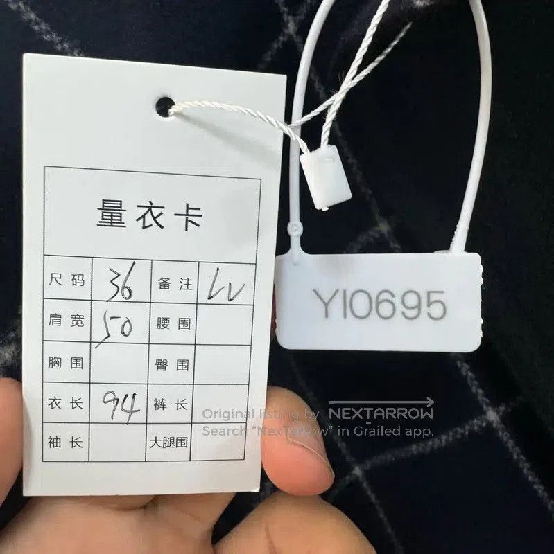 Louis Vuitton Louis Vuitton Women's Navy Cotton Coat . Size XXS / US 00 / IT 34 - 5 Thumbnail