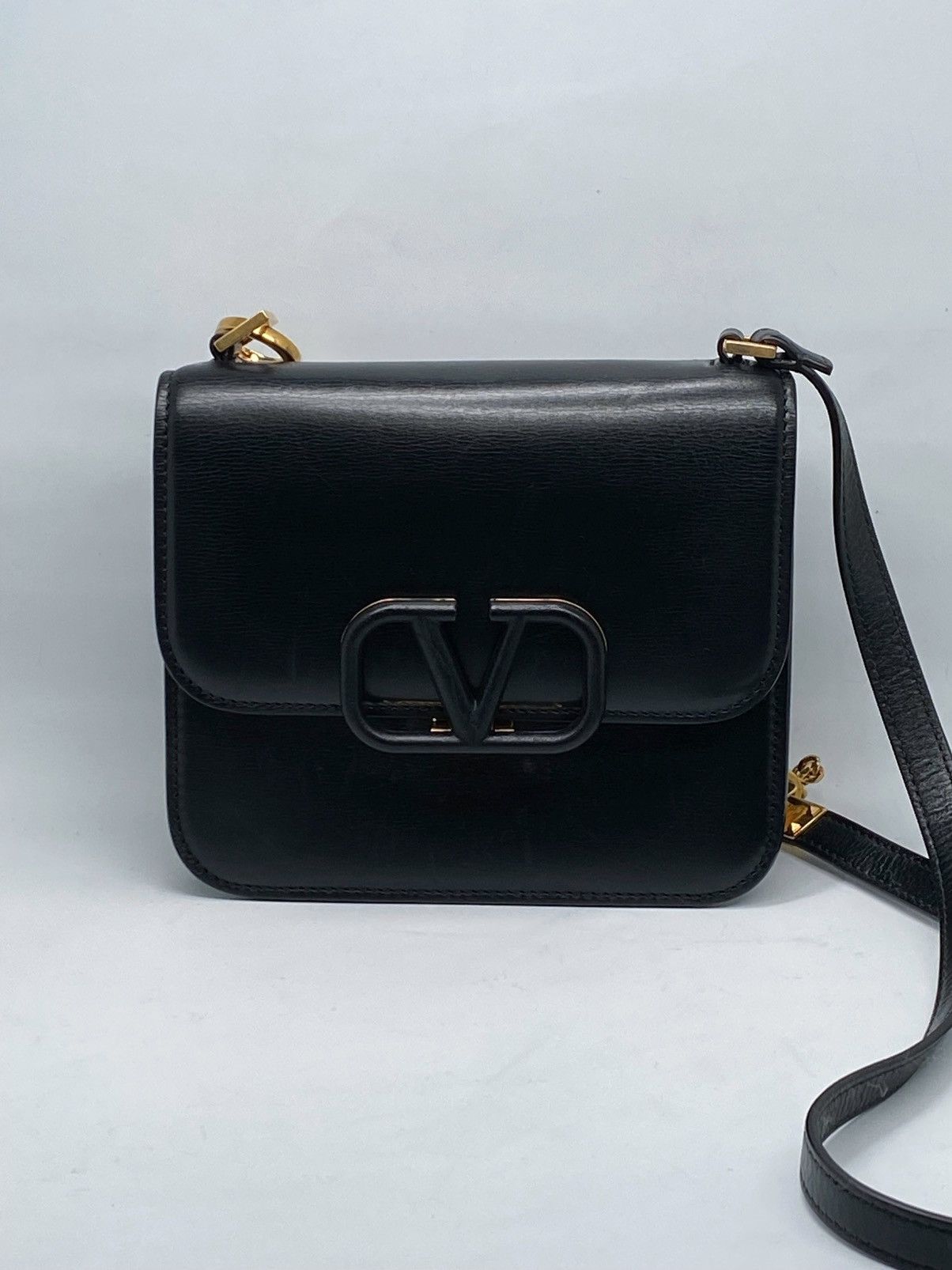 Valentino Valentino Garavani Small VSling Leather Shoulder Bag Size ONE SIZE - 5 Thumbnail