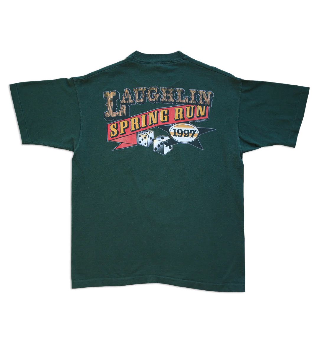 Vintage 1997 Vintage Spring Run T-Shirt Size US L / EU 52-54 / 3 - 2 Thumbnail