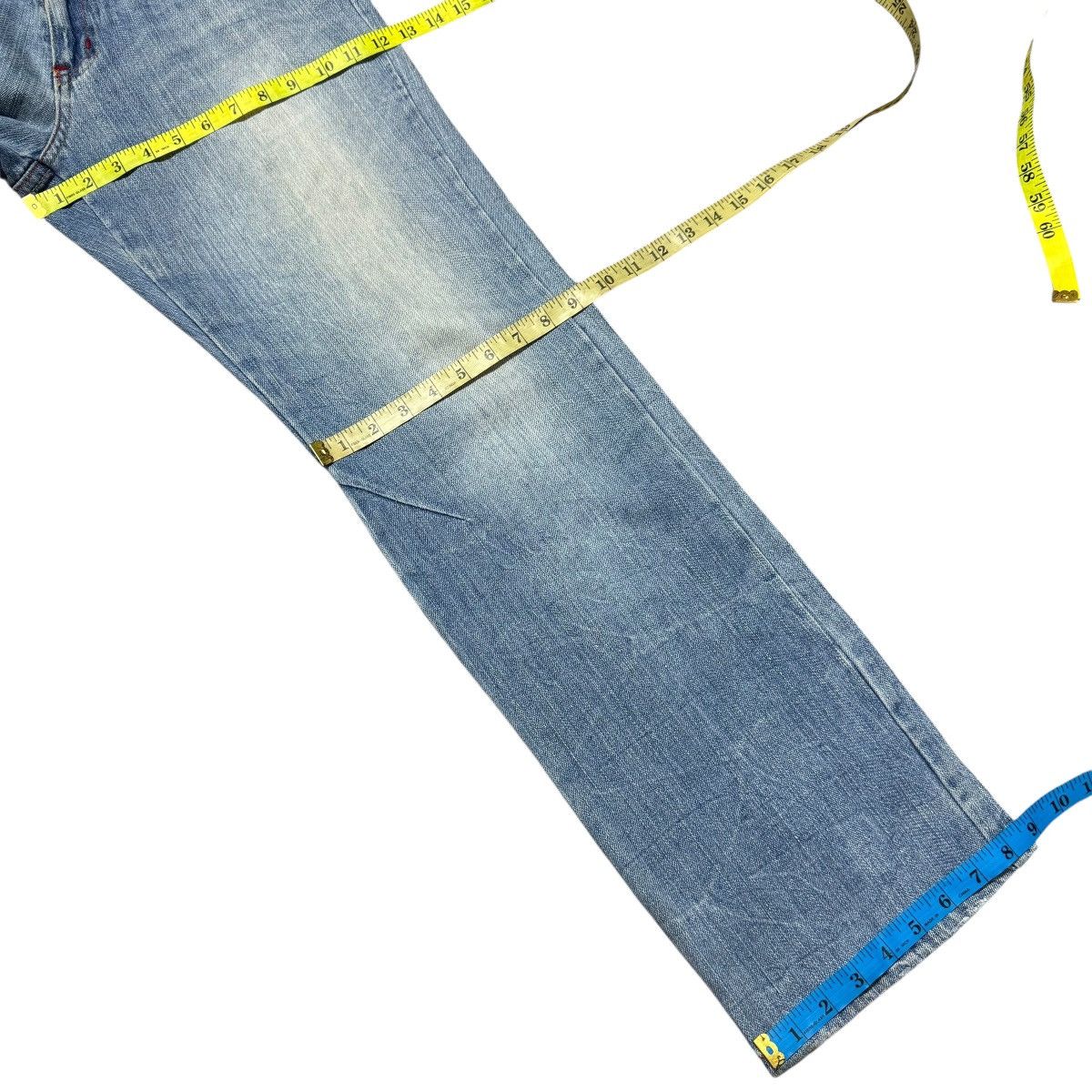 Karakuri Tamashii GUMU Denim Sakura Japan Jeans Size US 31 - 17 Thumbnail