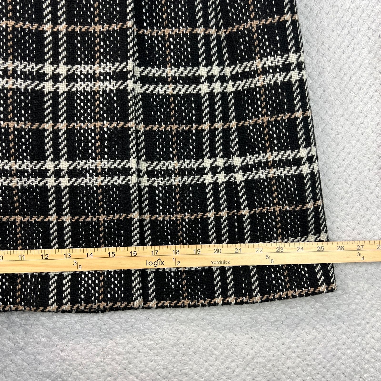 Other Giacca Womens Peacoat Tweed Prince of Wales Plaid Jacket XL Size XL / US 12-14 / IT 48-50 - 9 Thumbnail