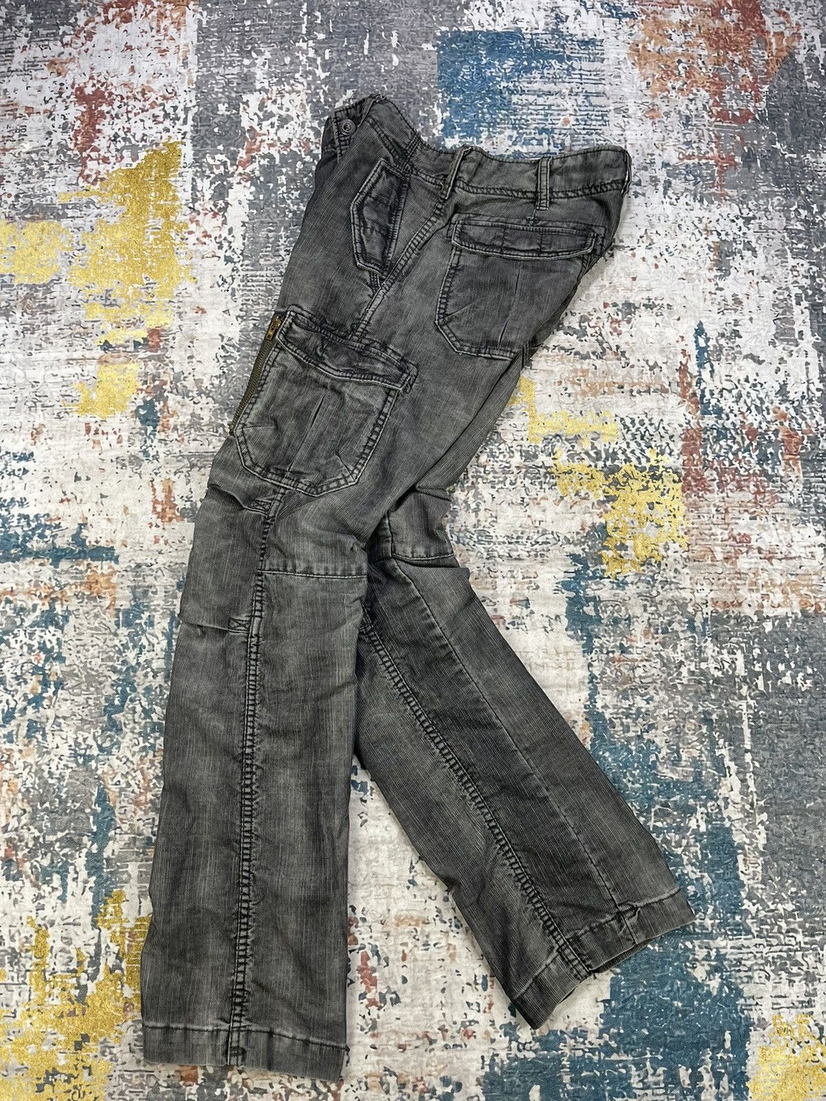 Japanese Brand Back Number Military Corduroy Cargo Tactical Bush Pants Size US 30 / EU 46 - 1 Thumbnail