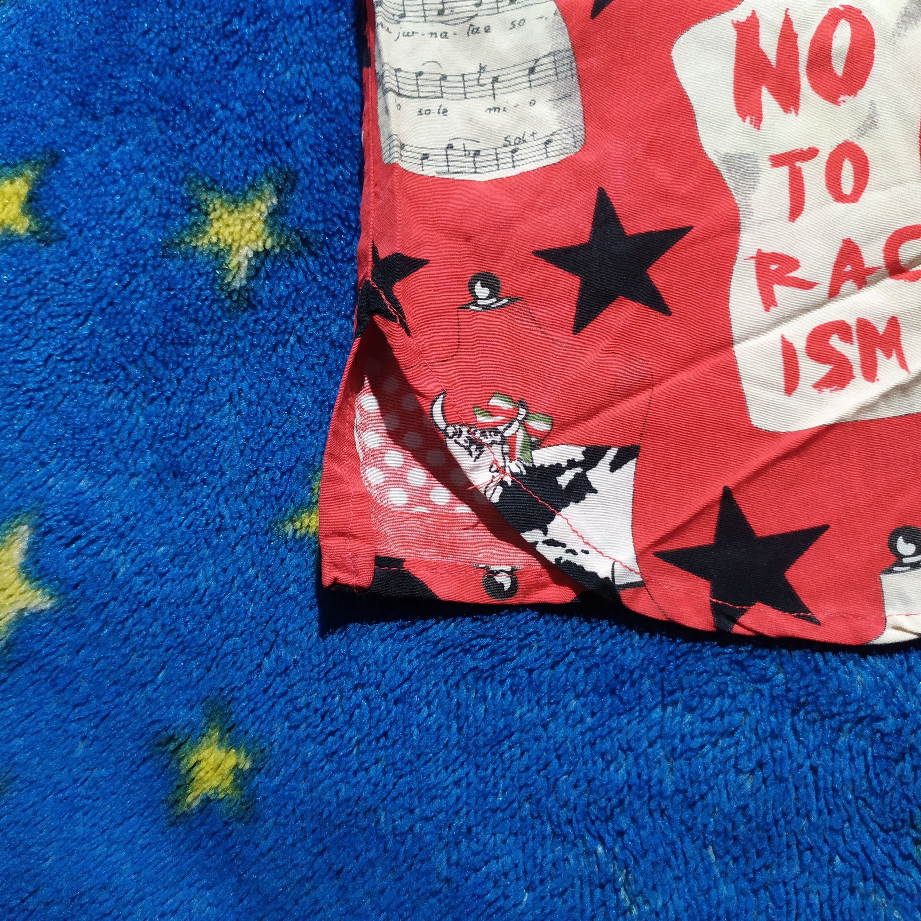 Moschino Moschino Iconic 90's "No To Racism" Shirt Size XS / US 0-2 / IT 36-38 - 11 Thumbnail
