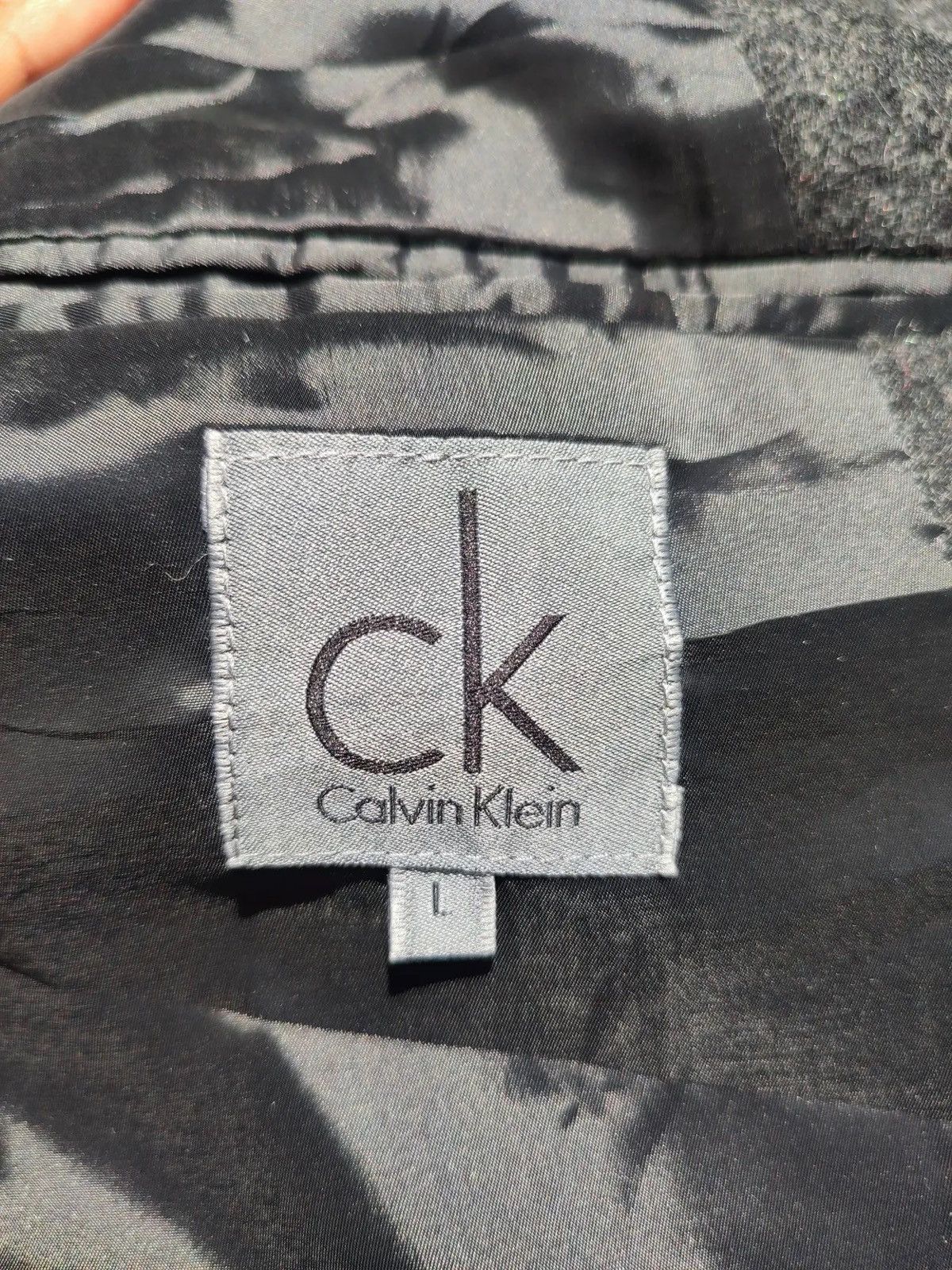 Calvin Klein Calvin Klein Wool Blend Jacket - 3-Button Blazer – Size 42R Size 42R - 12 Thumbnail