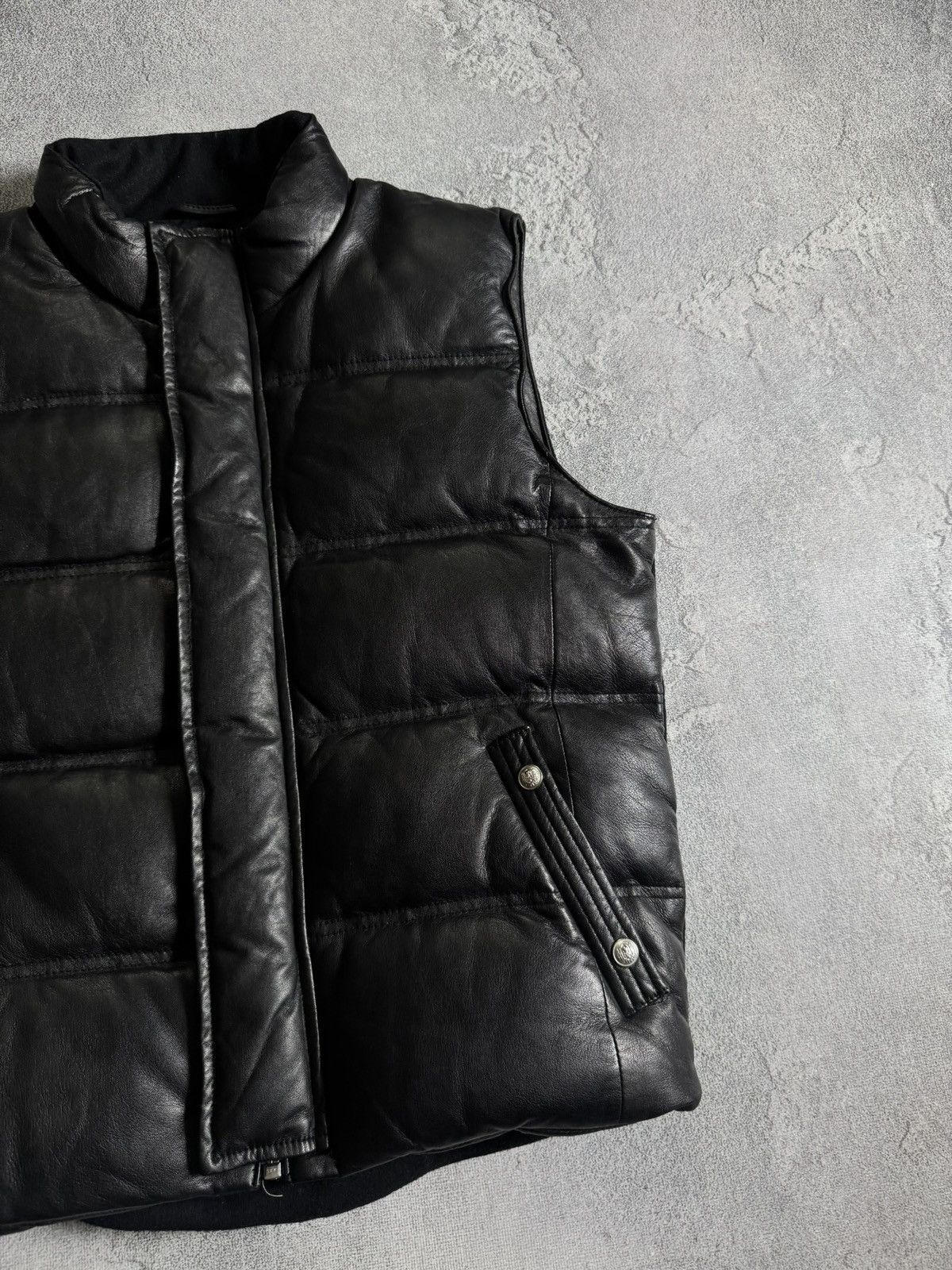 The Kooples The Kooples XL/size lambskin leather vest sleeveless jacket Size US XL / EU 56 / 4 - 3 Thumbnail