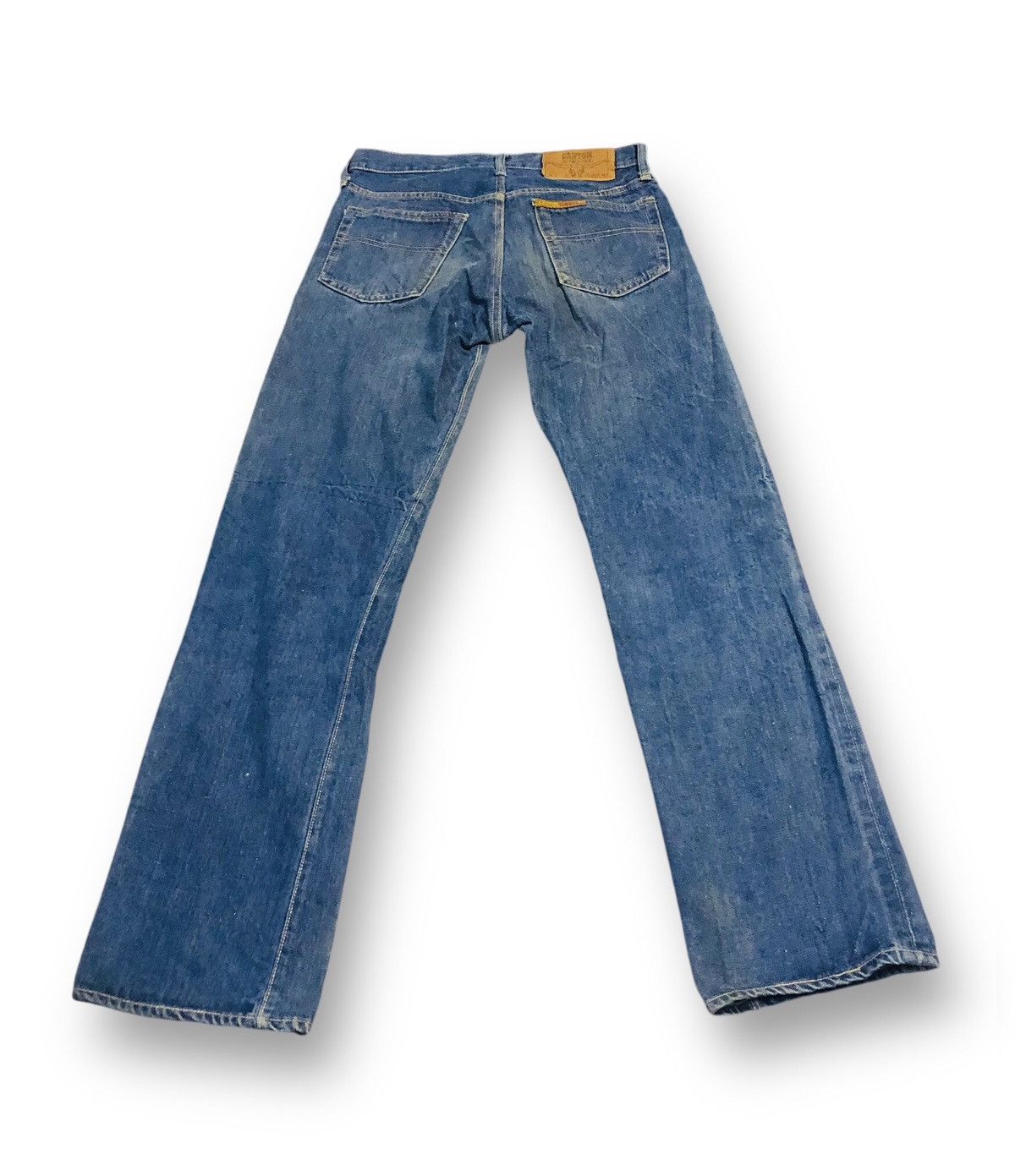 Sugar Cane × Vintage Canton Distressed Jeans (1) Size US 28 / EU 44 - 2 Thumbnail