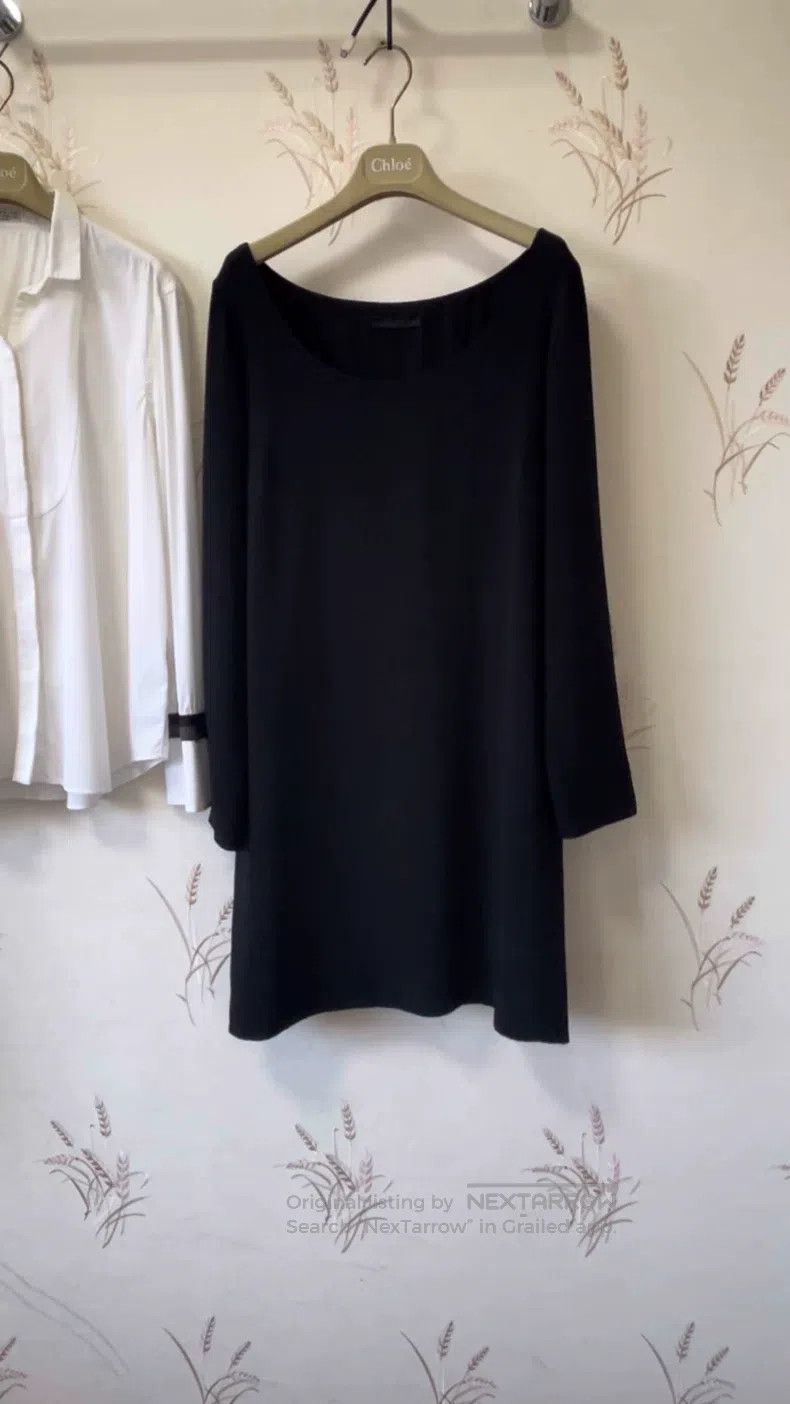 The Row The Row size 8 Black Minimalist Straight Dress Size M / US 6-8 / IT 42-44 - 1 Thumbnail