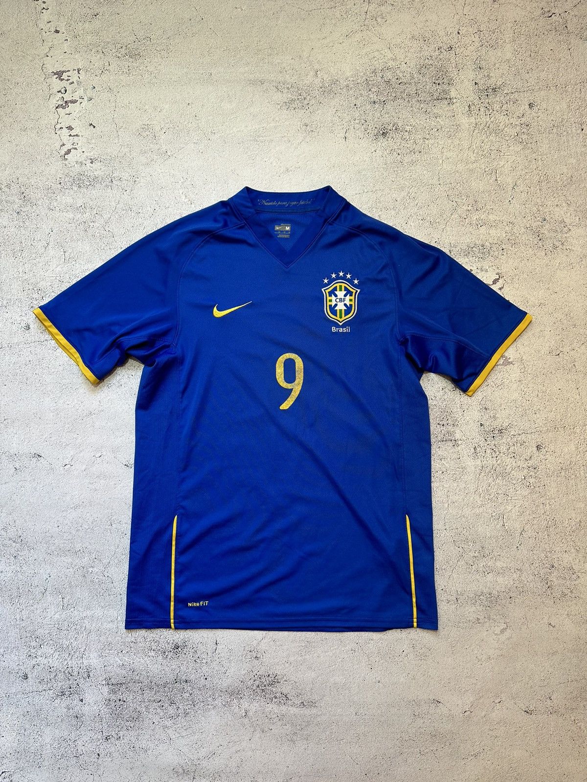 Nike Brazil jersey away 2008 Size US M / EU 48-50 / 2 - 1 Thumbnail