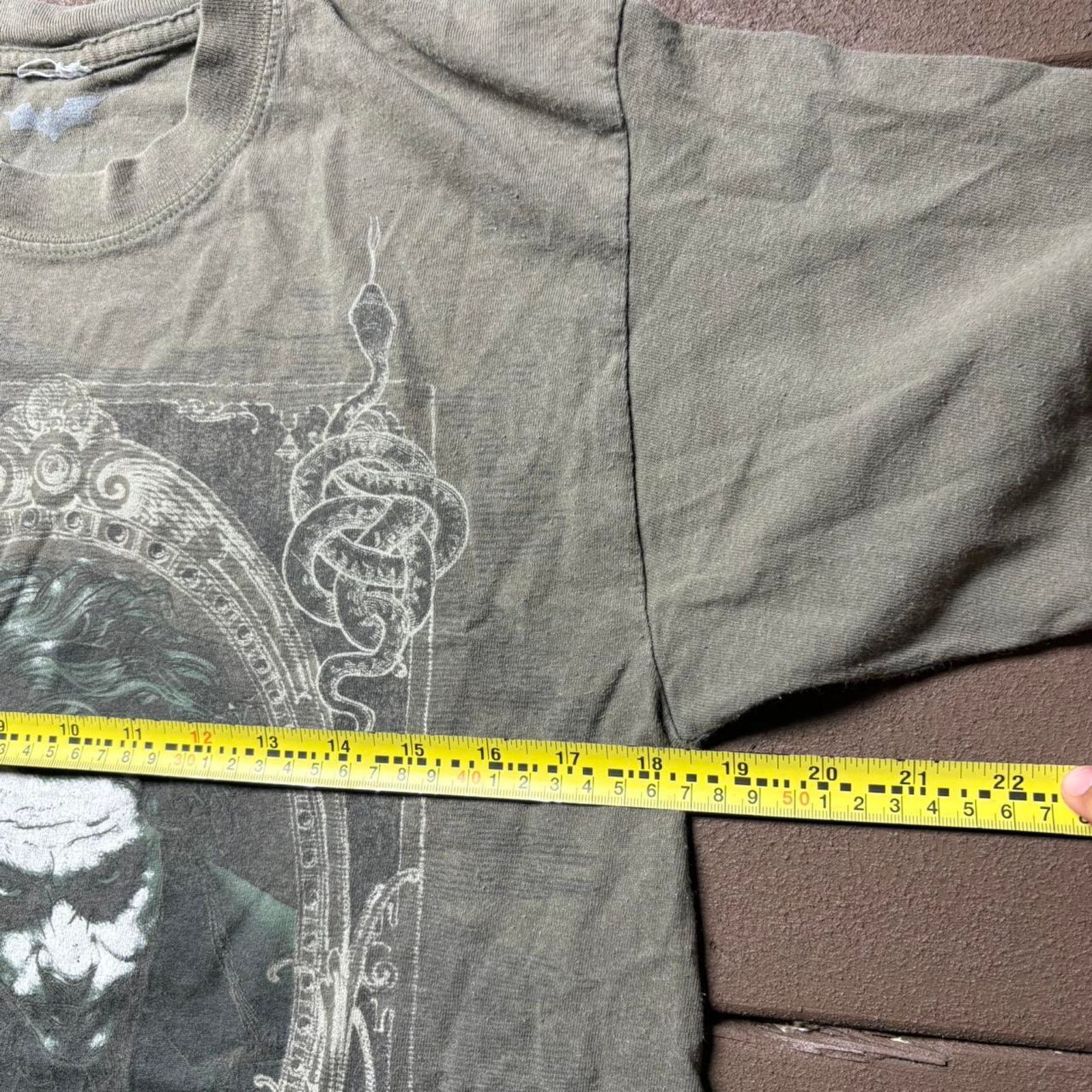 DC Comics Green The Dark Knight Joker Shirt Size US M / EU 48-50 / 2 - 4 Thumbnail