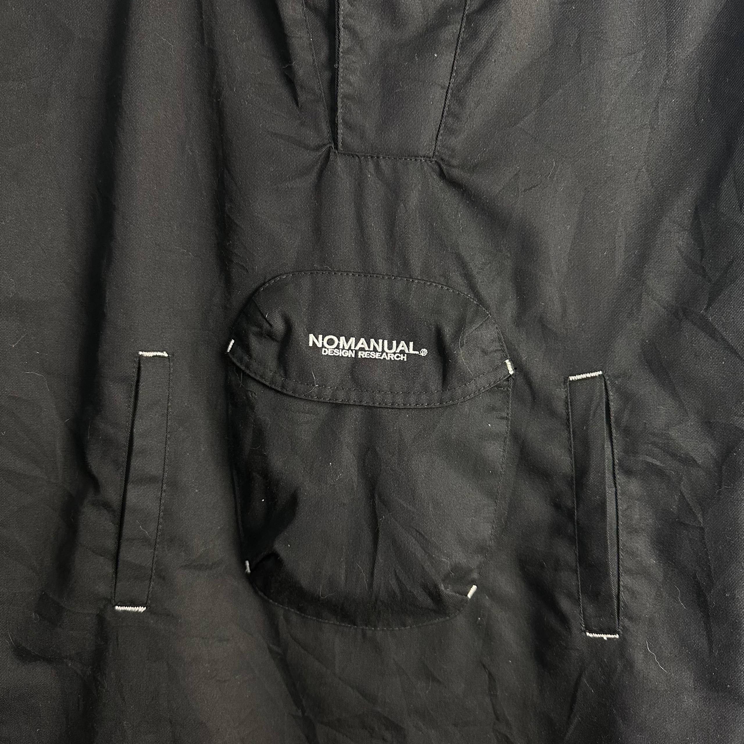 Japanese Brand NOMANUAL Tech Anorak Gorpcore Jacket Size US XL / EU 56 / 4 - 6 Thumbnail