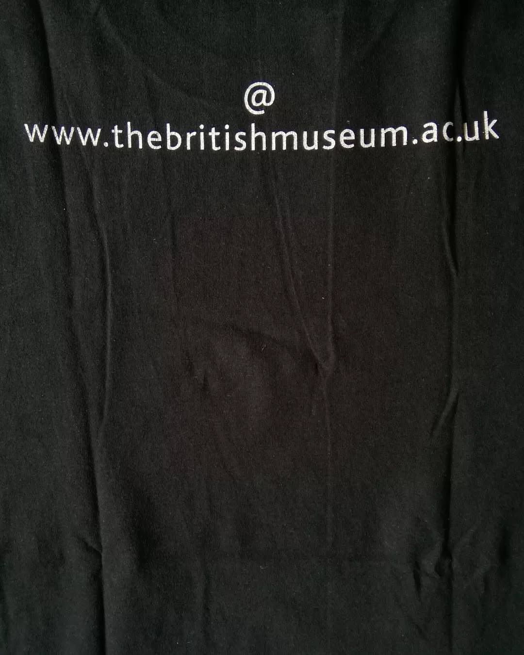 Vintage Vintage 00's The British Museum Art Black Tees Size US L / EU 52-54 / 3 - 4 Thumbnail