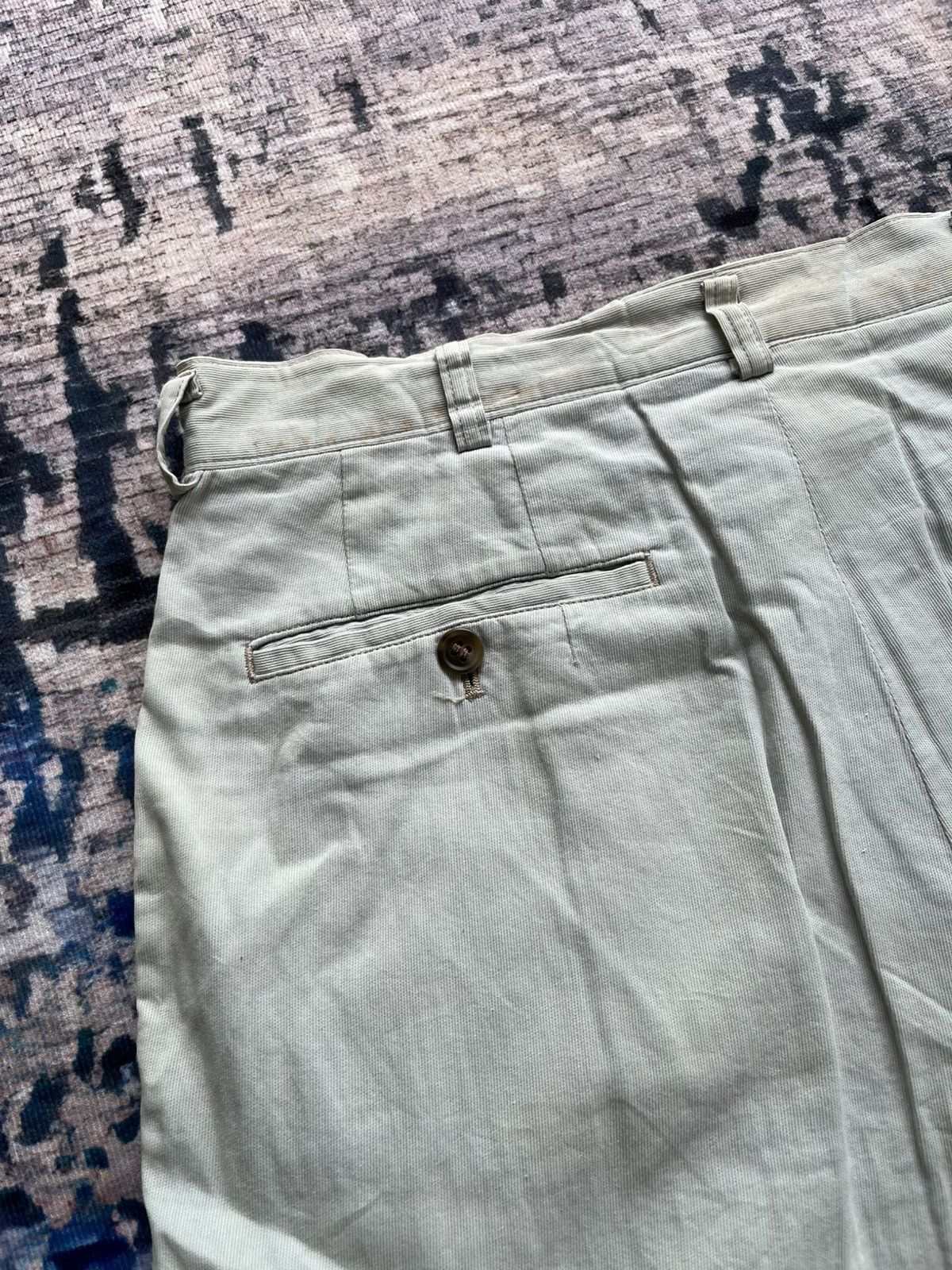 Designer × Issey Miyake × Japanese Brand Vintage Issey Miyake Relaxed Khakis Pants Japan 90s Size US 31 - 6 Thumbnail