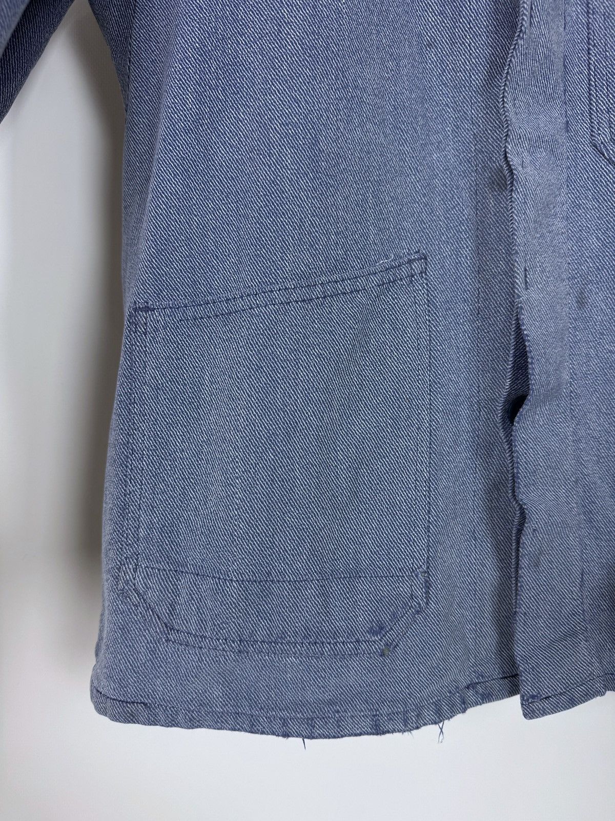 Vintage 70-80’s Vintage Distressed Workers Cotton Chore Jacket Size US S / EU 44-46 / 1 - 8 Thumbnail