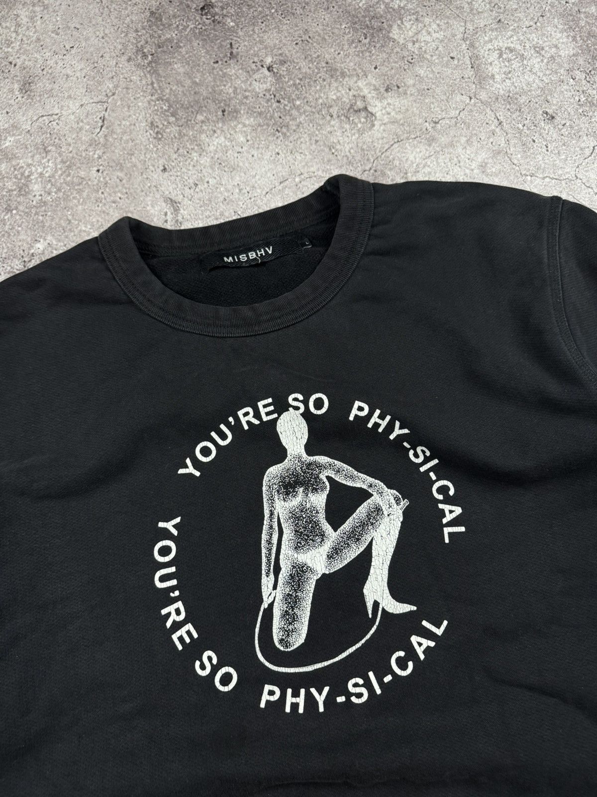Misbhv MISBHV YOU’RE SO PHYSICAL SWEATSHIRT AVANT GARDE Y2K Size US L / EU 52-54 / 3 - 2 Thumbnail