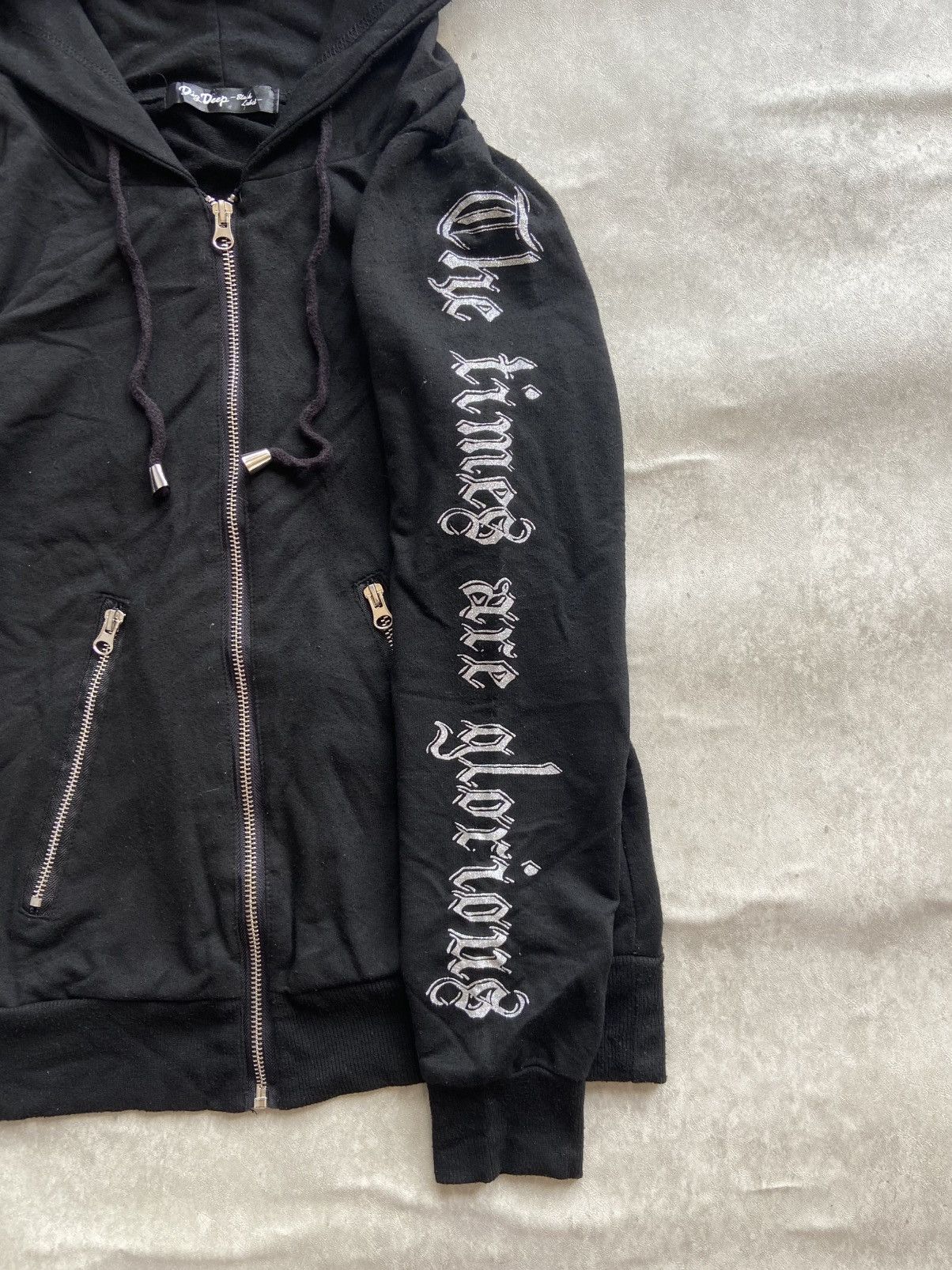 If Six Was Nine × Japanese Brand × Le Grande Bleu (L.G.B.) Hoodie Dig Deep Black Label Ifsixwasnine Lgb Style Size M / US 6-8 / IT 42-44 - 4 Thumbnail