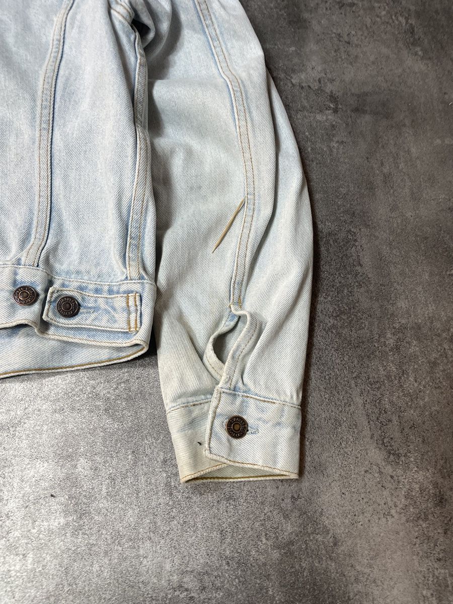 Levi's 🔥Offers🔥Levis Vintage Y2K Denim Jacket Rare Baby Blue Size XS / US 0-2 / IT 36-38 - 13 Thumbnail