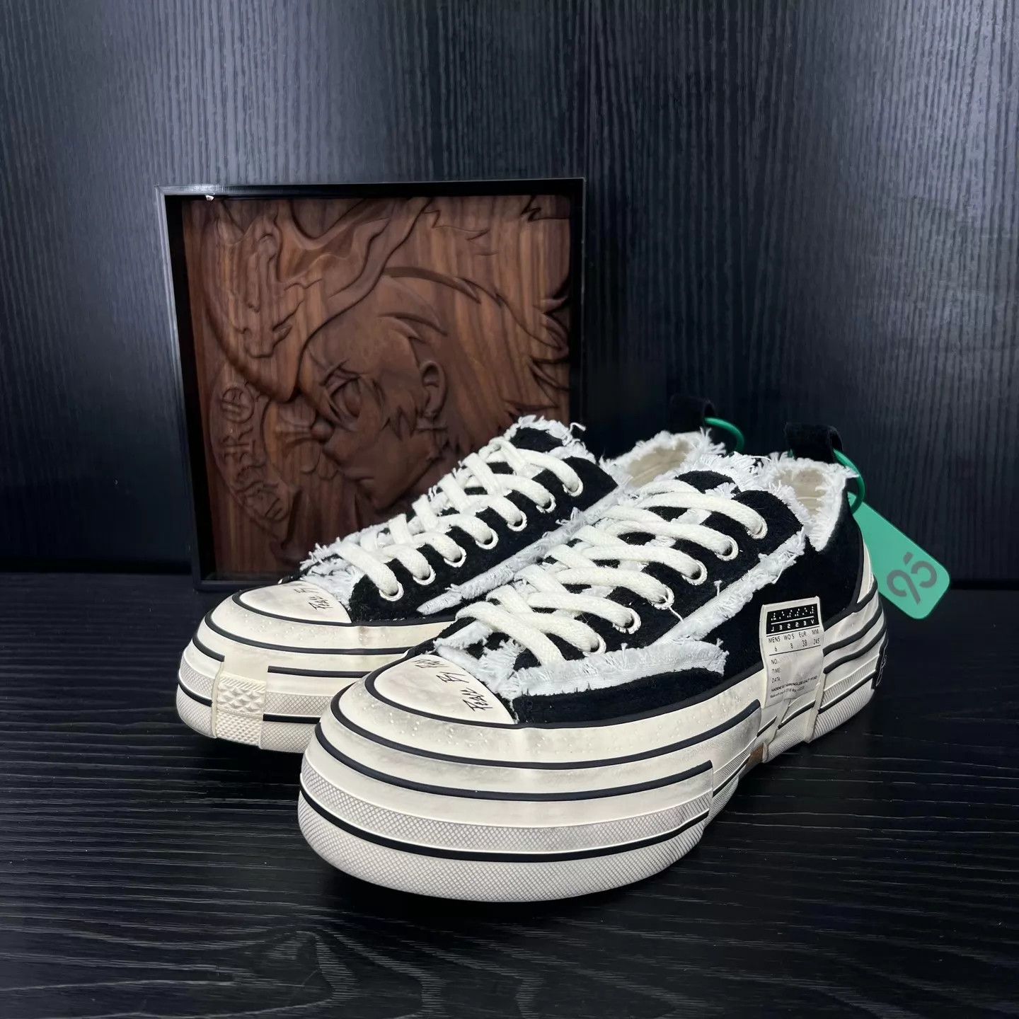 Other Vanness Wu black and white 38 shoes like new Size US 7.5 / IT 37.5 - 1 Thumbnail