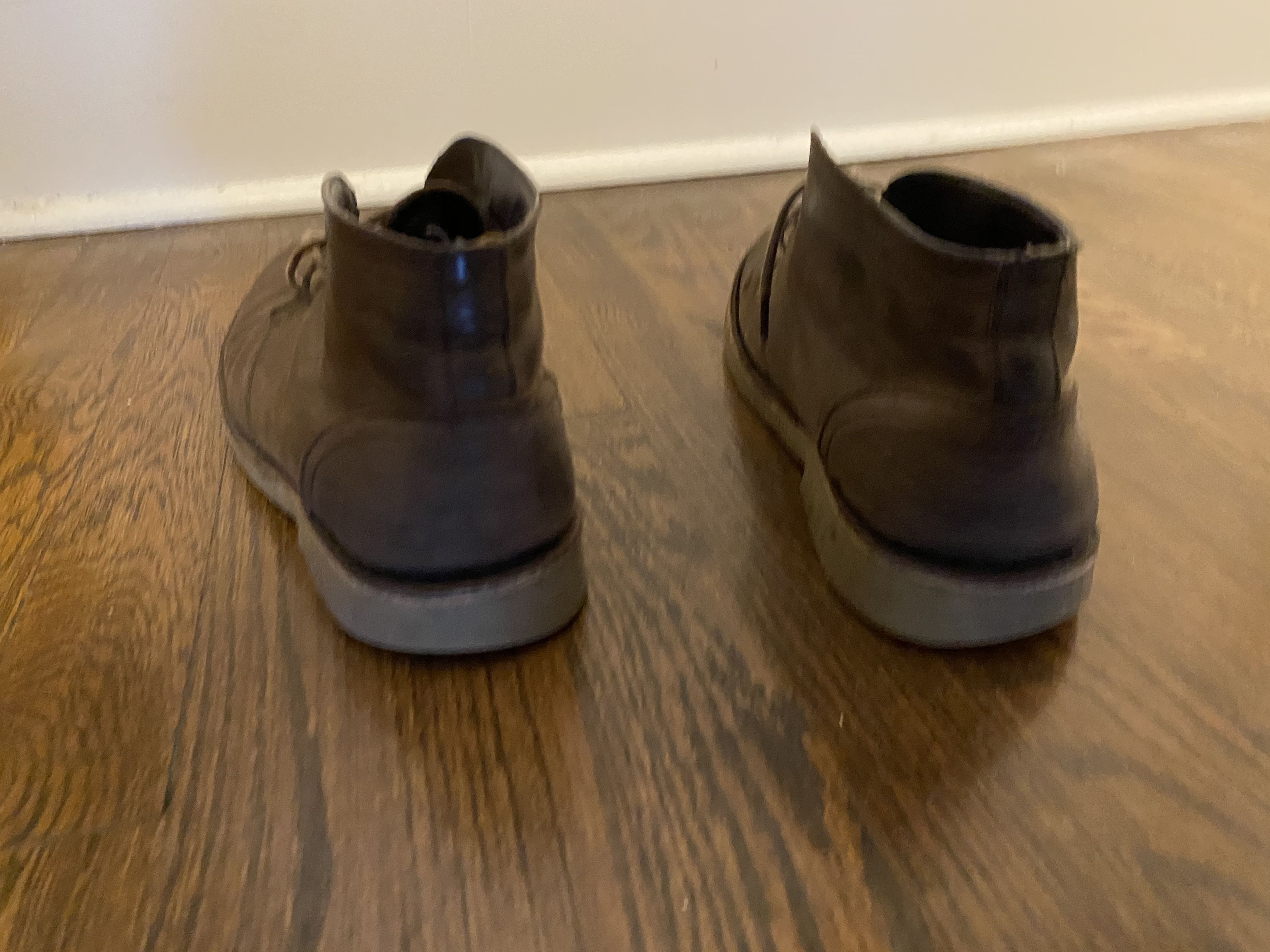 Crevo Andrew Marc Leather Chukka Boots Mens Brown Size 9 Medium Size US 9 / EU 42 - 3 Thumbnail