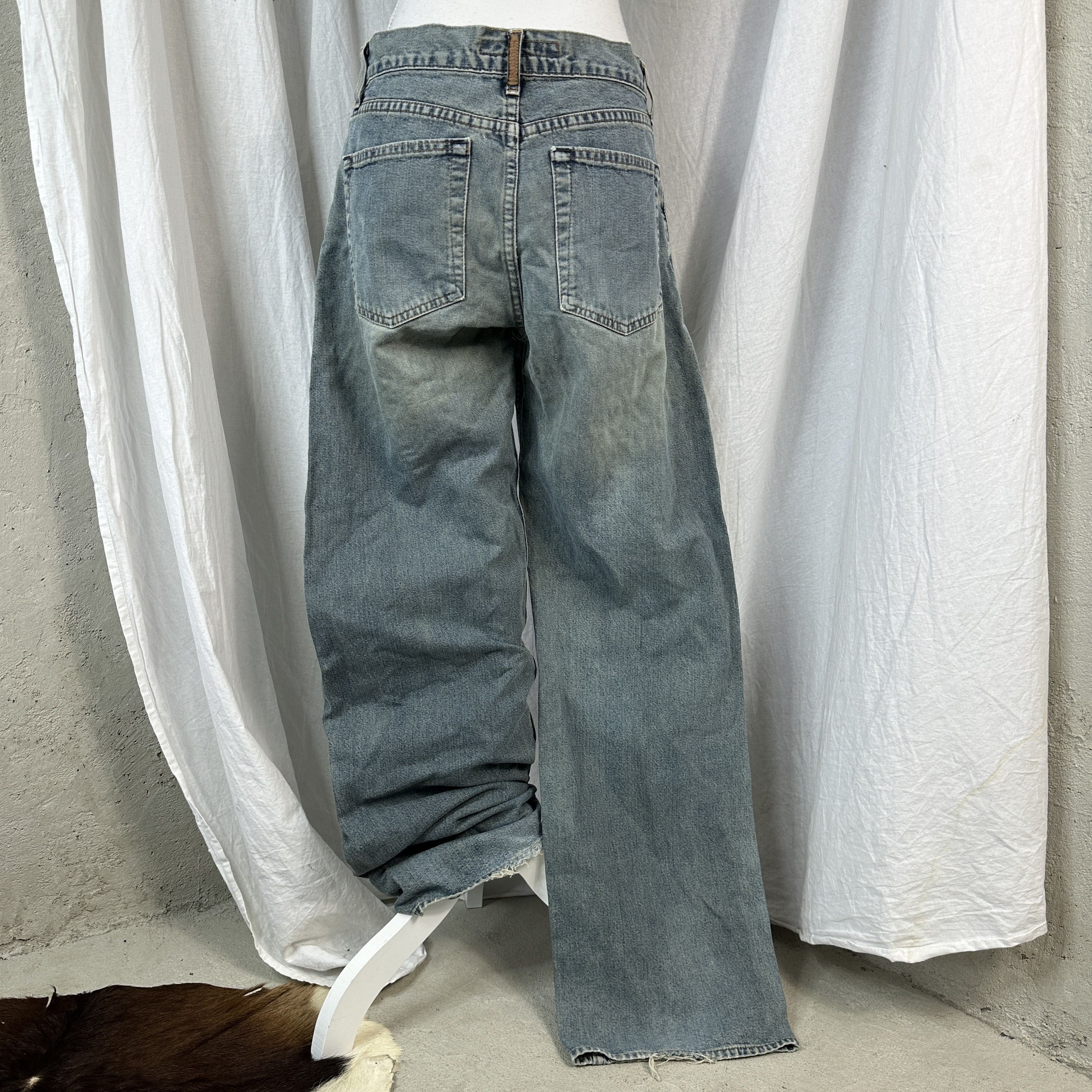 Vintage Vintage Denim Y2K Streetwear Baggy Hip-Hop FCUK Jeans Size US 32 / EU 48 - 8 Thumbnail