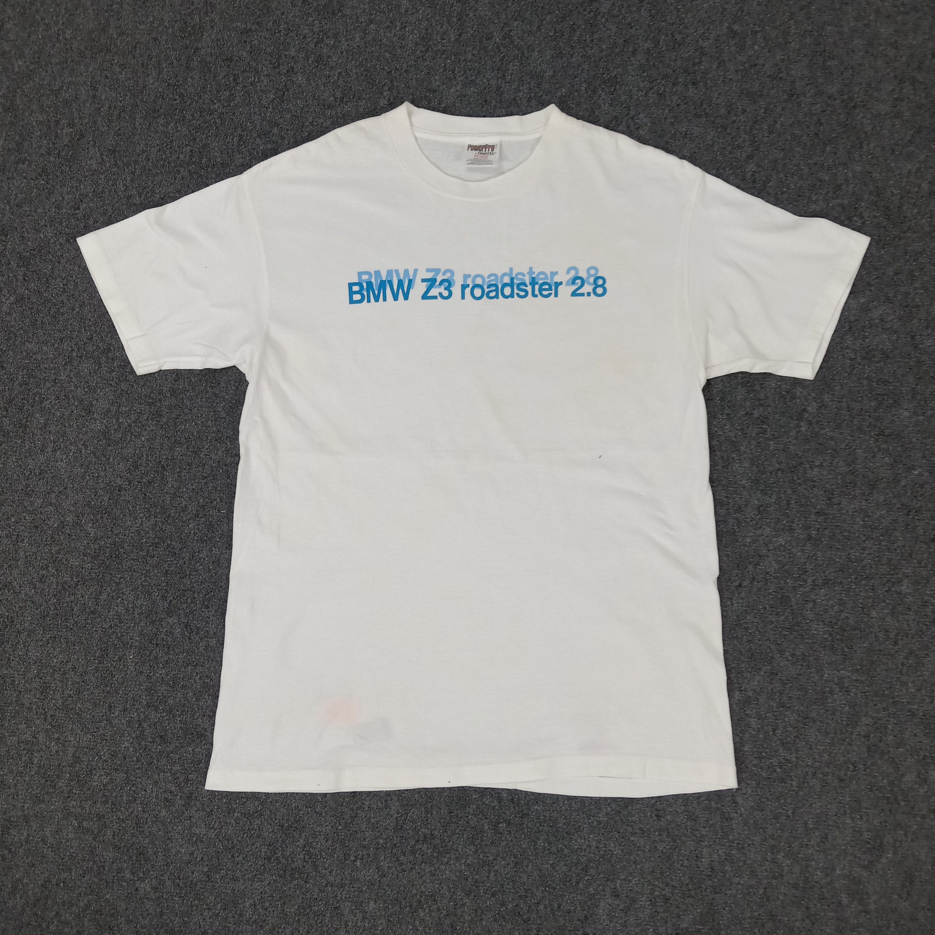 BMW × Vintage BMW Z3 Roadster 2.8 Motorsports Racing Tshirt Size US M / EU 48-50 / 2 - 1 Thumbnail